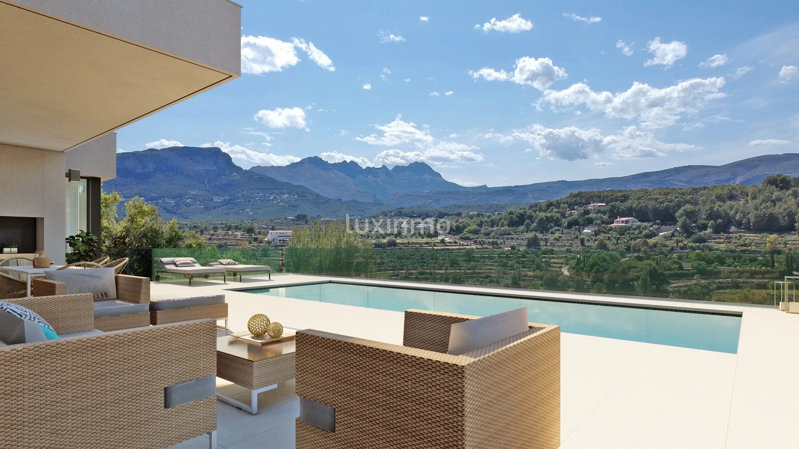 Stunning modern house with private pool & ample privacy in Calpe — photo 3