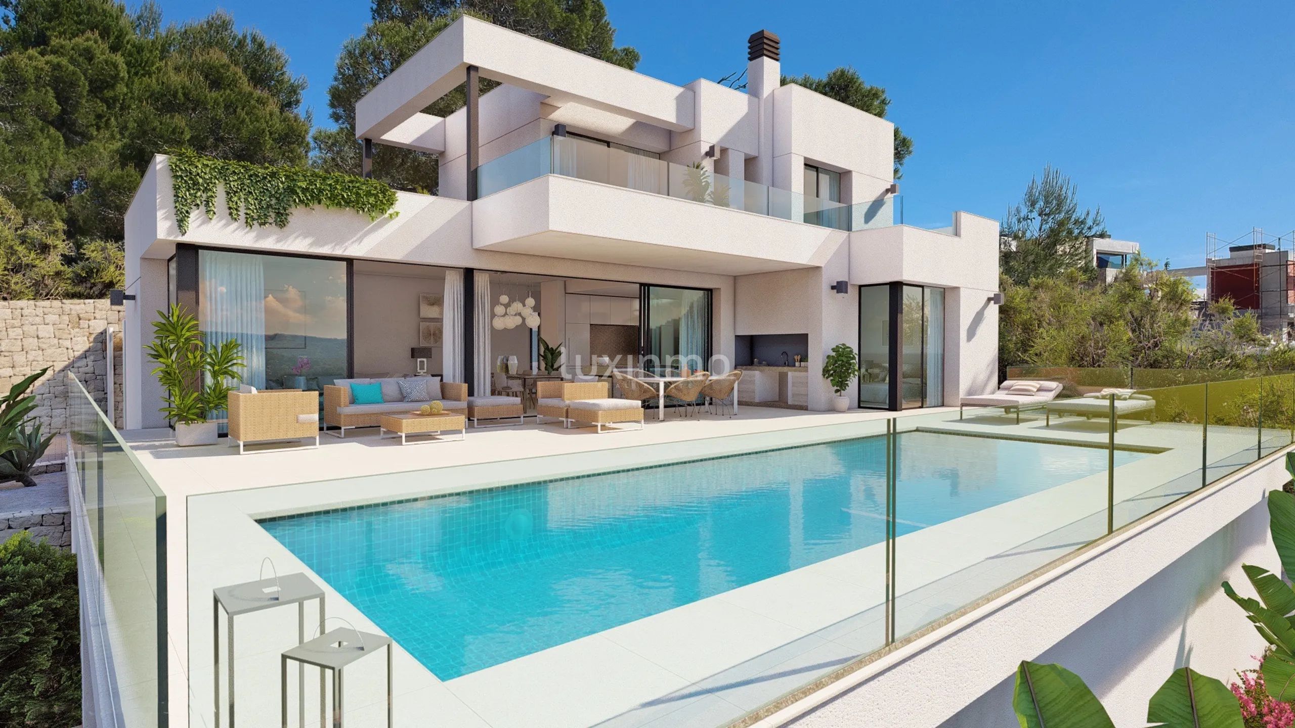 Stunning modern house with private pool & ample privacy in Calpe — photo 1