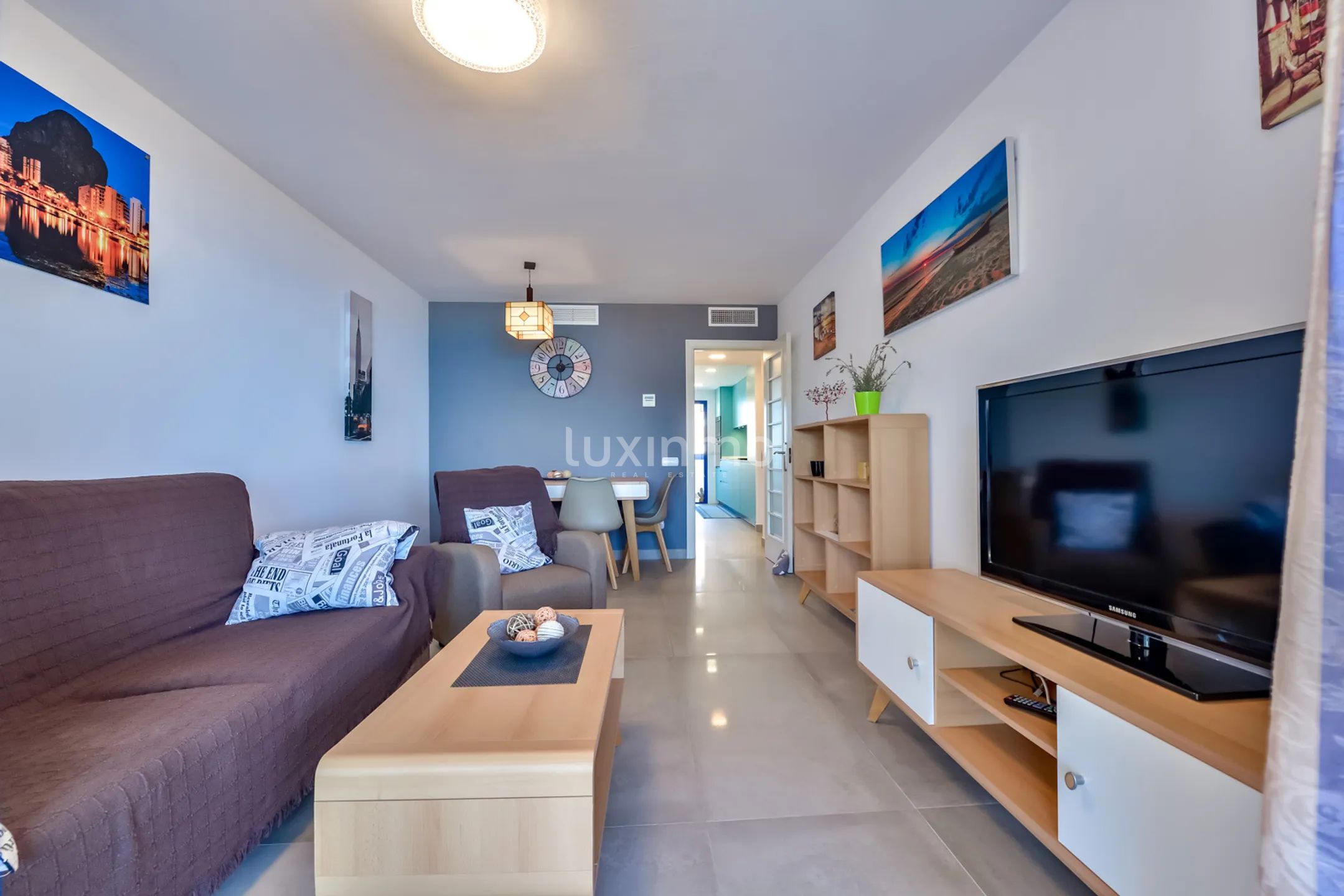 Fantastisk 3-roms leilighet med hav- og fjellutsikt i Calpe — photo 14