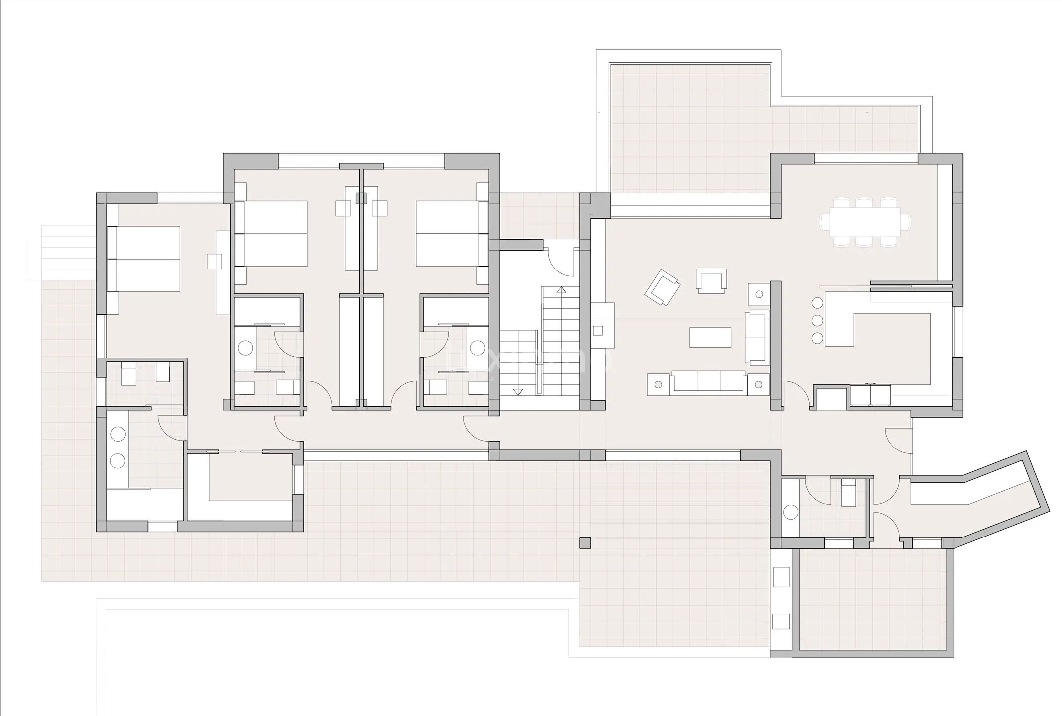 Luxurious modern villa with stunning mountain views in Pinomar, Jávea — Floor Plan 3