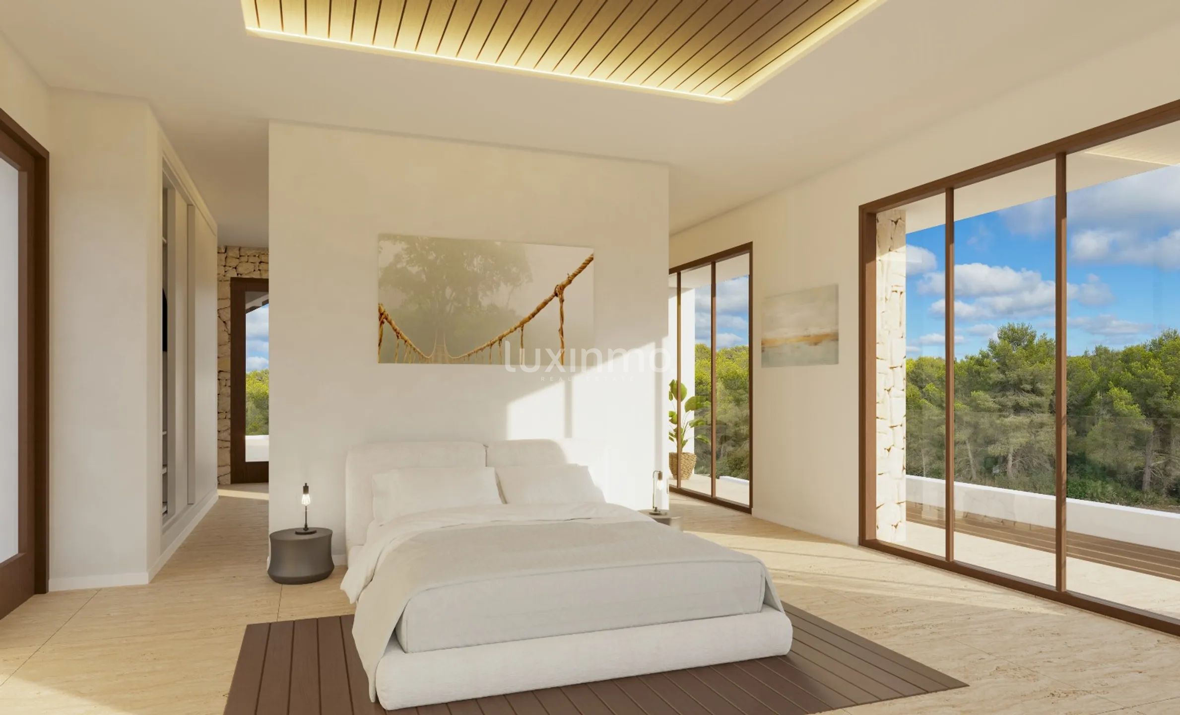 Atemberaubendes modernes Einfamilienhaus mit Meer- und Bergblick in Jávea — photo 7