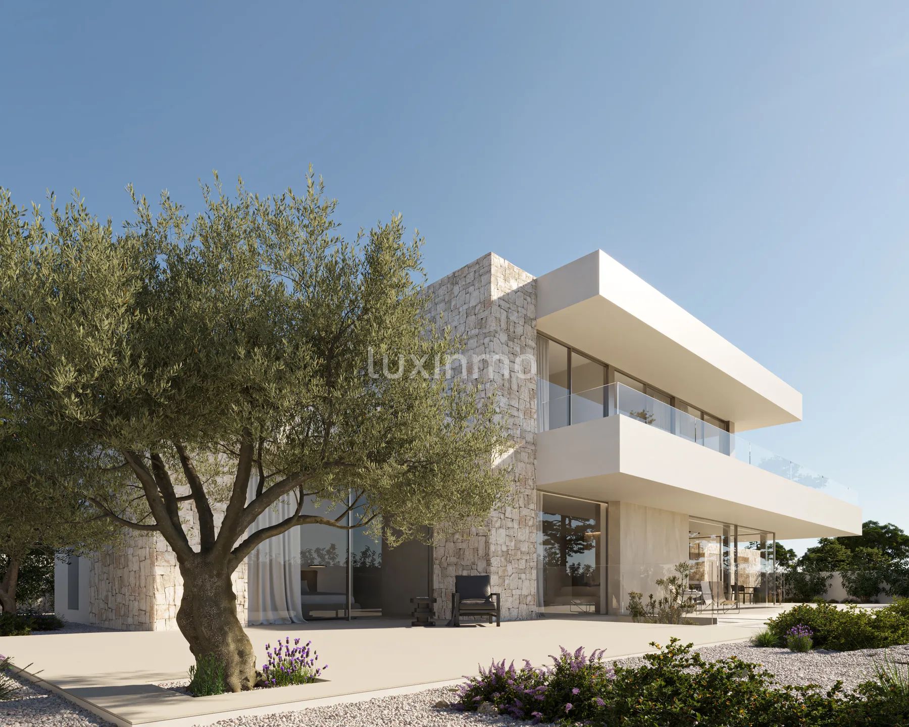 Nowoczesna willa na sprzedaż w odległości 300 m od wybrzeża Moraira — photo 1