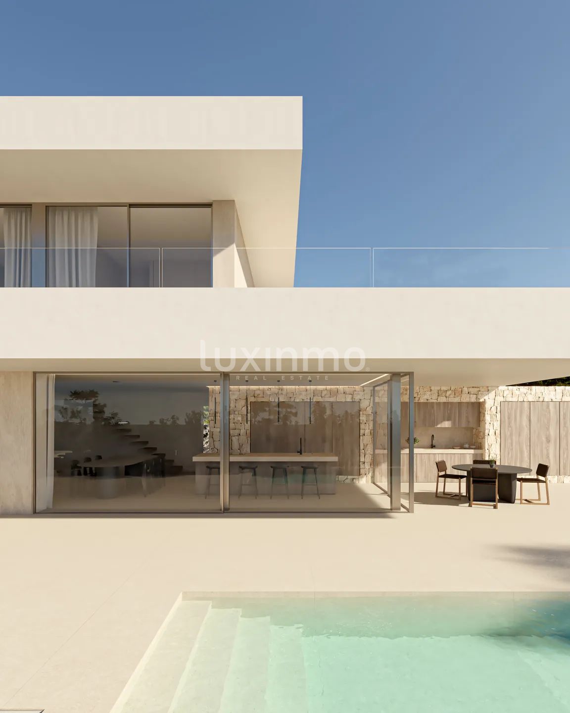 Nowoczesna willa na sprzedaż w odległości 300 m od wybrzeża Moraira — photo 3