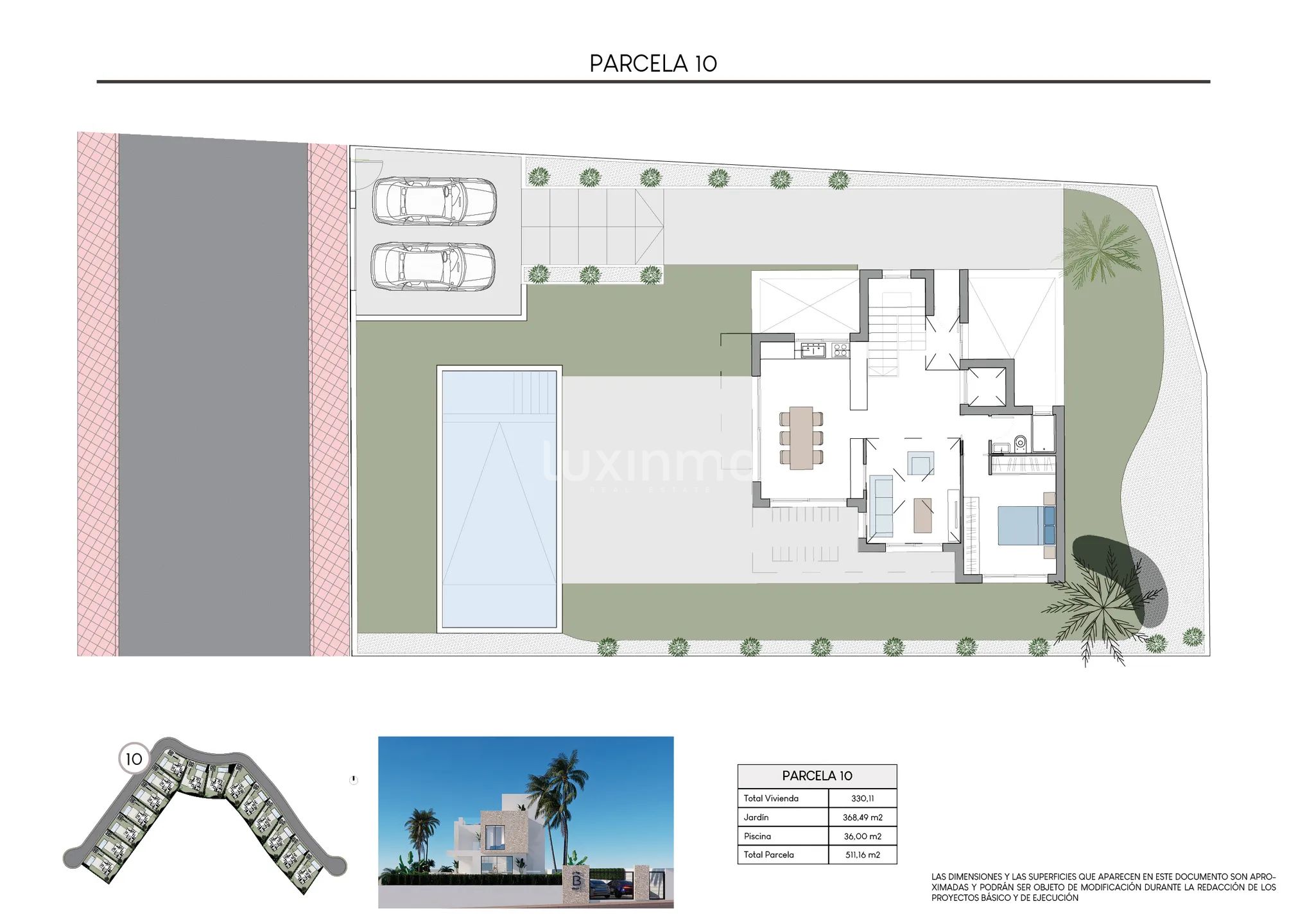 Modern Villa in Balcón de Finestrat — Floor Plan 1