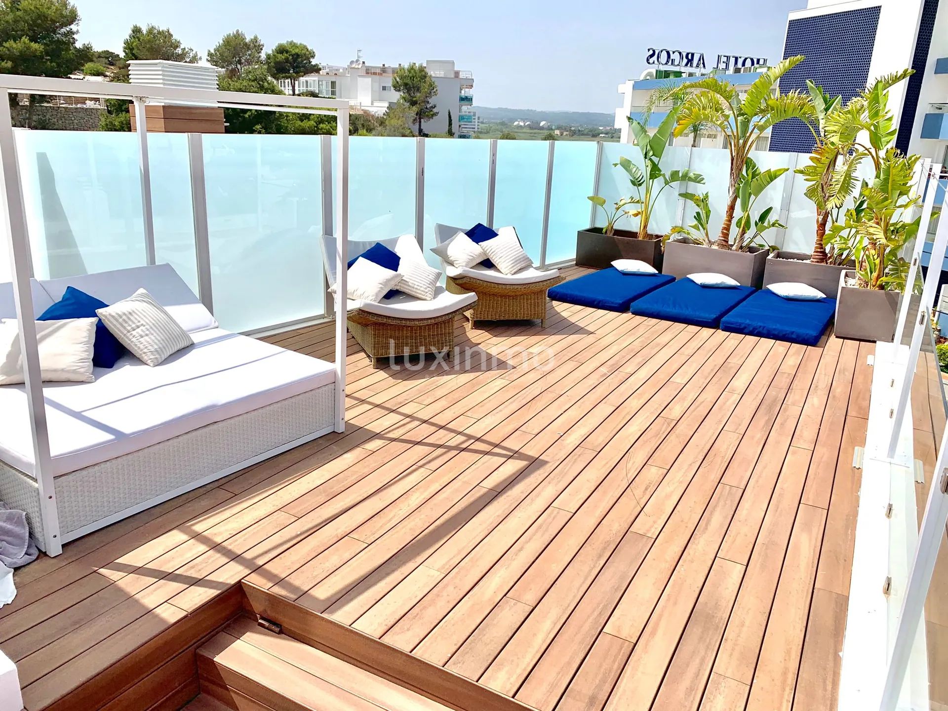 Luxury Penthouse with private pool on the roof in Talamanca - Illa plana, Ibiza — photo 4