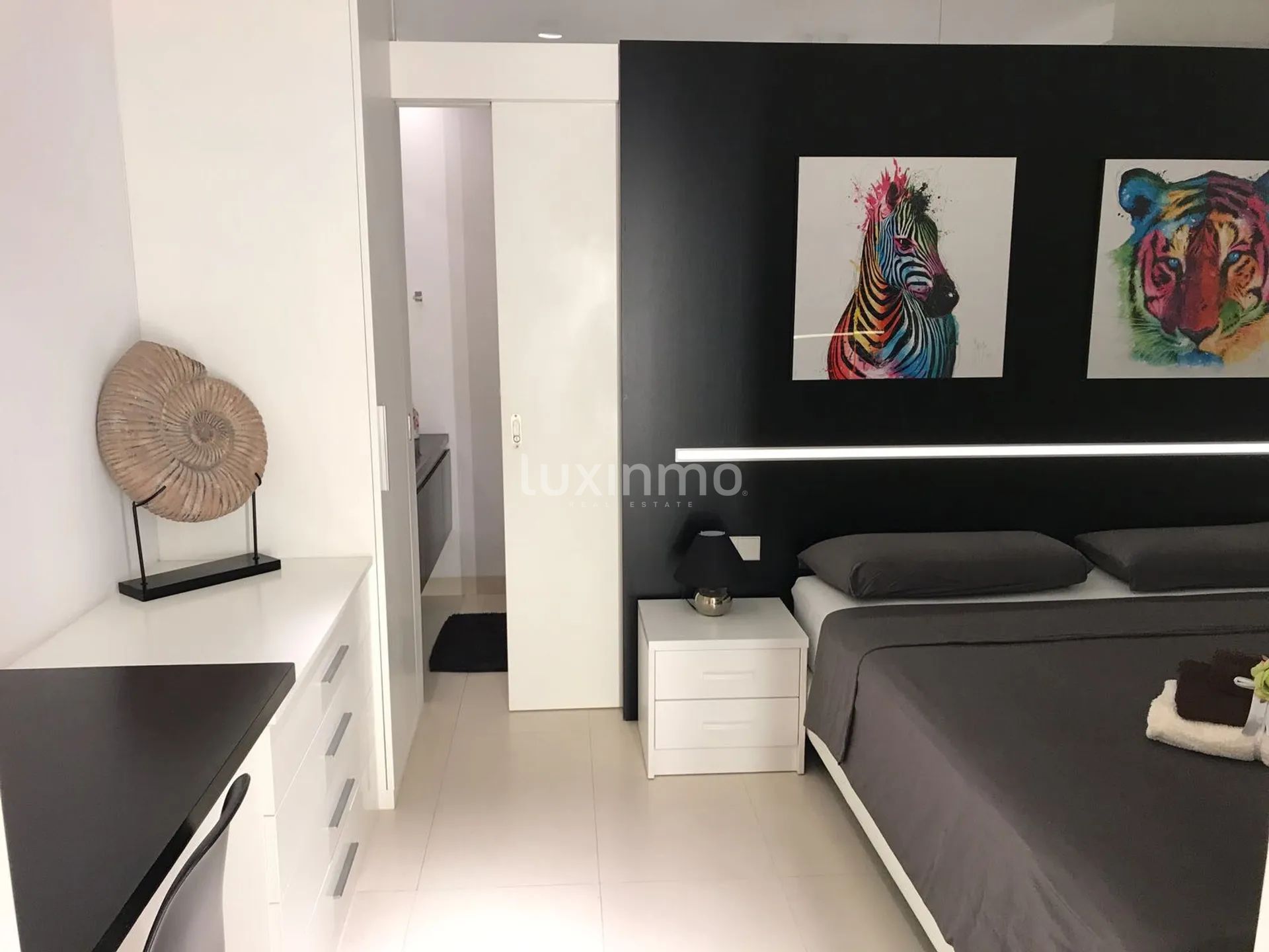 Penthouse de luxe avec piscine privée sur le toit à Talamanca - Illa plana, Ibiza — photo 13