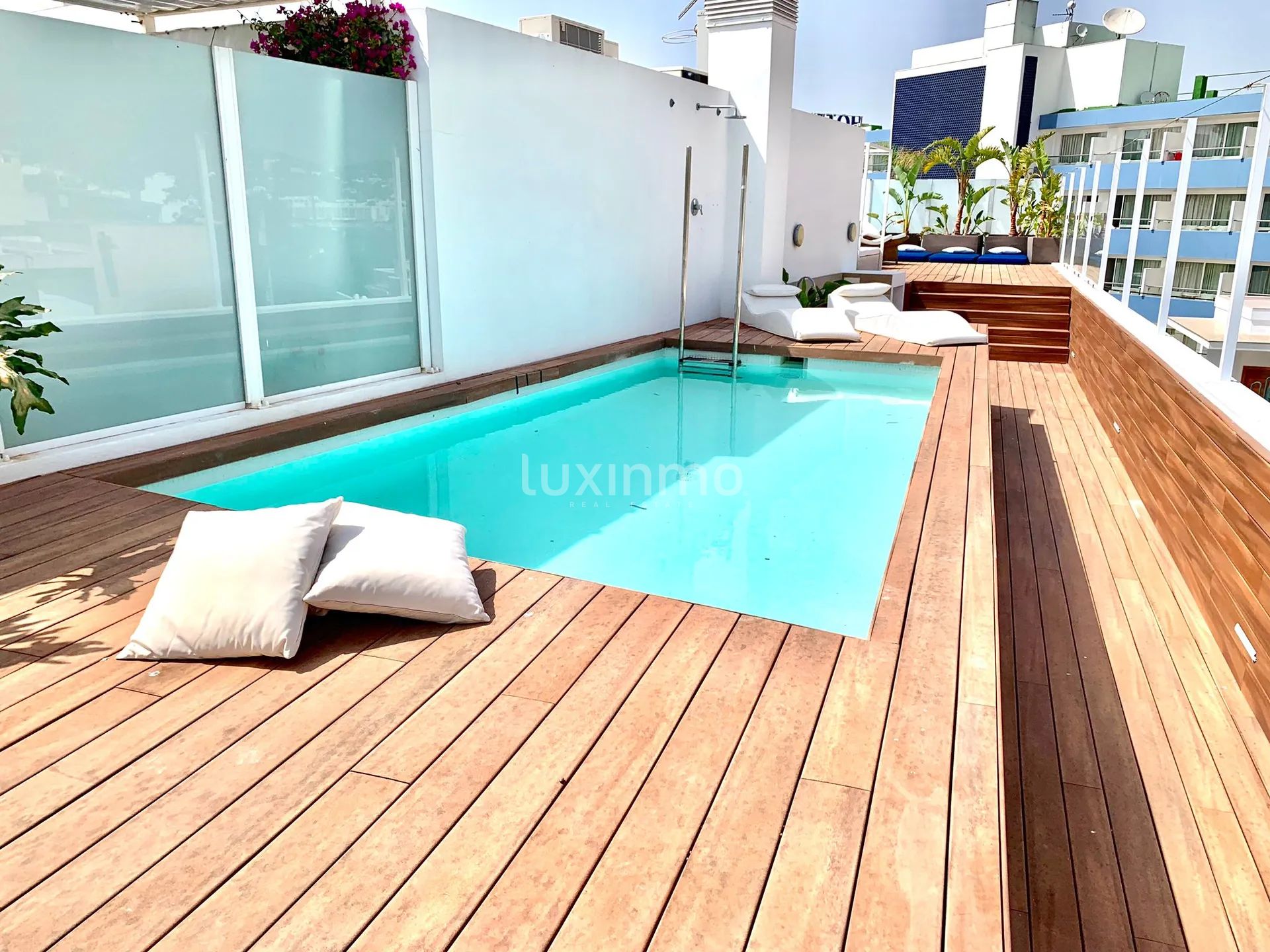 Luxury Penthouse with private pool on the roof in Talamanca - Illa plana, Ibiza — photo 23