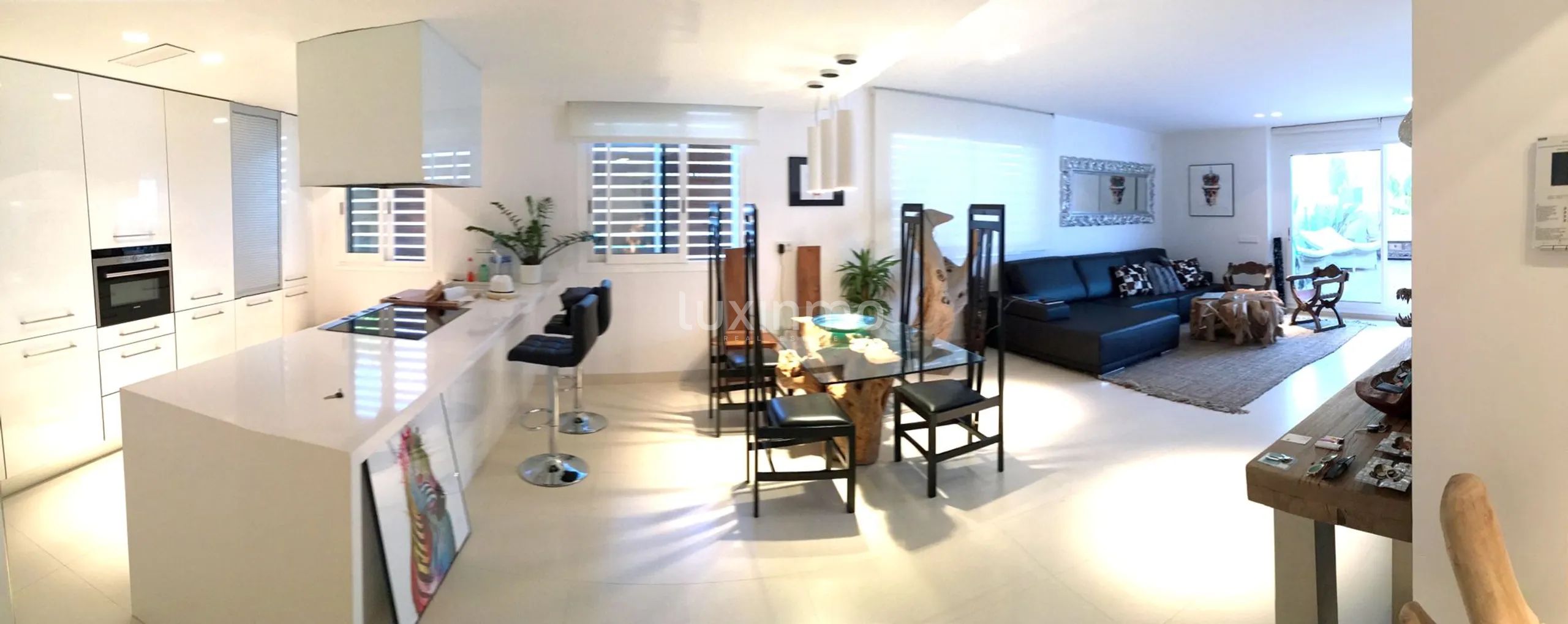 Penthouse de luxe avec piscine privée sur le toit à Talamanca - Illa plana, Ibiza — photo 8