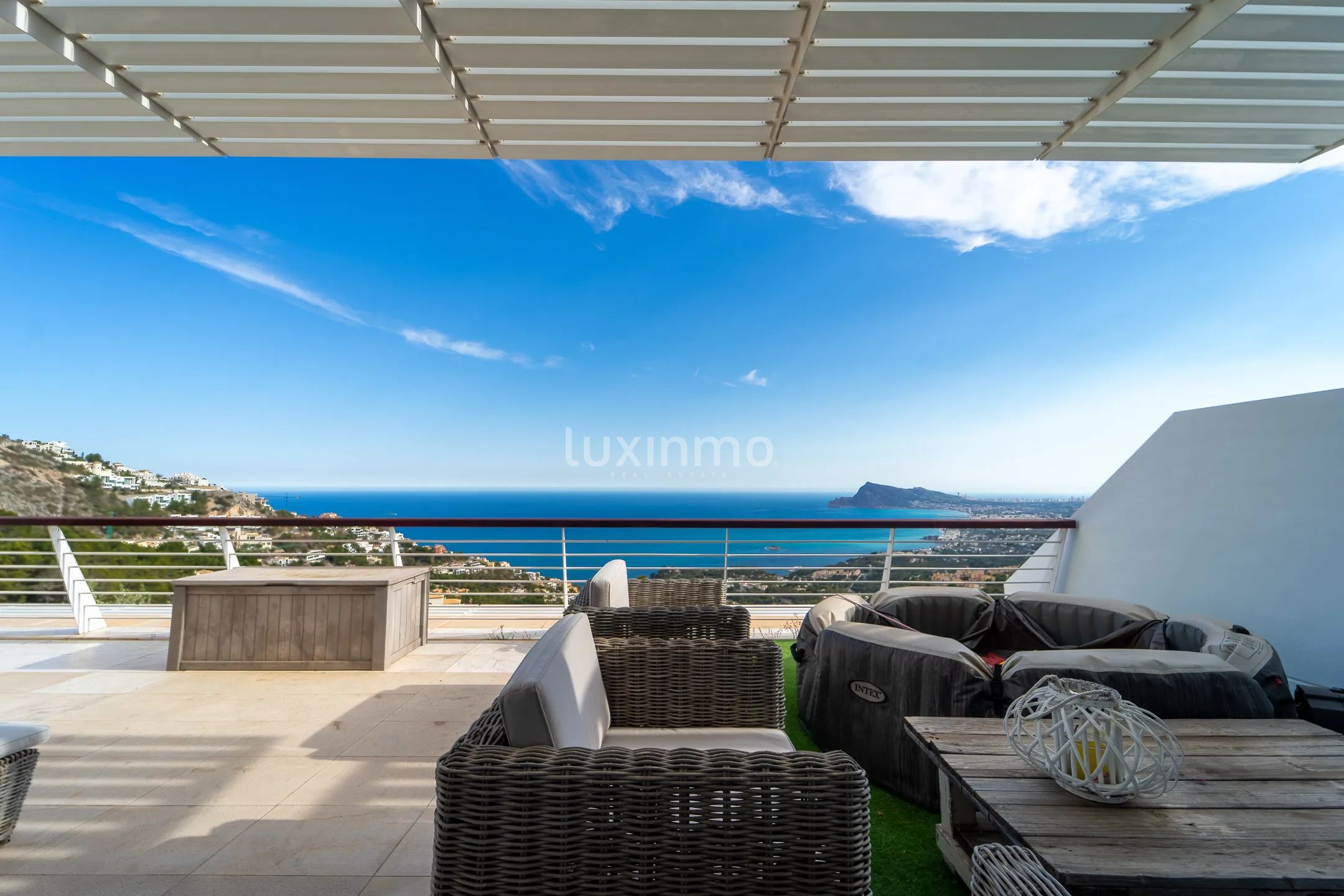 Luxuriöses Apartment mit Meerblick in Altea Hills