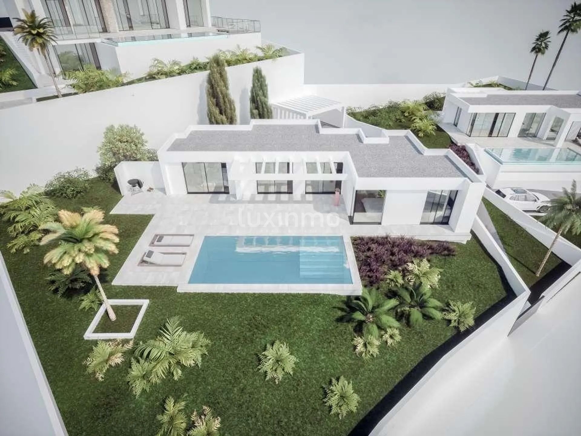 Moderno chalet de 3 dormitorios con piscina privada en Moraira — photo 11