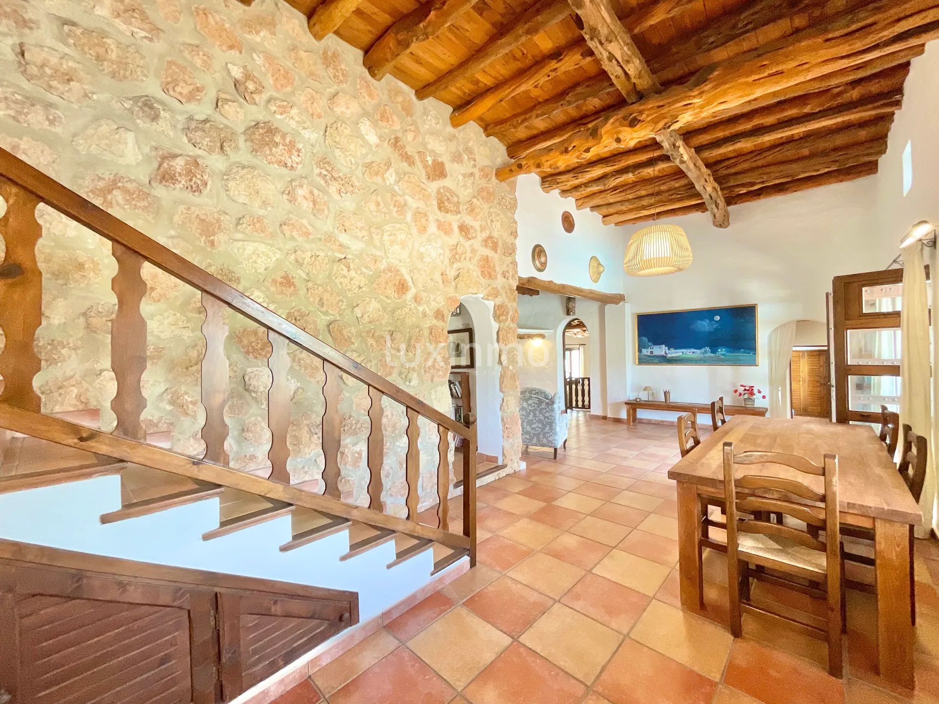 Charmante Ibicenco Villa im malerischen Tal in der Nähe des Golfplatzes von Roca Llisa — photo 28