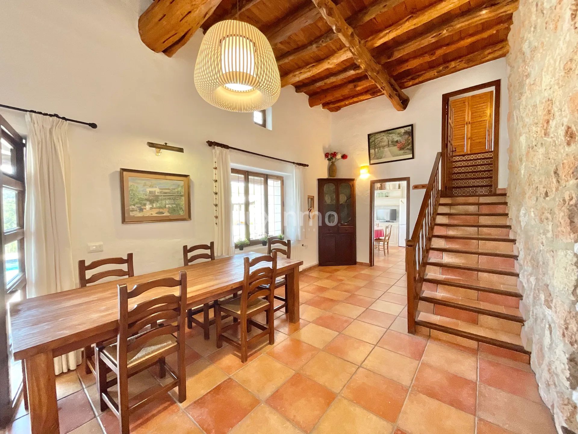 Charmante Ibicenco Villa im malerischen Tal in der Nähe des Golfplatzes von Roca Llisa — photo 13