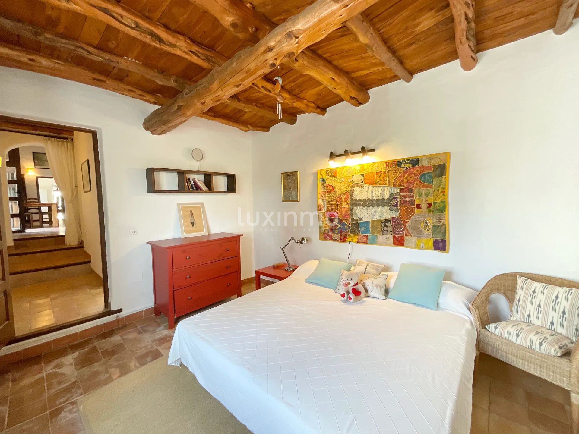 Charmante Ibicenco Villa im malerischen Tal in der Nähe des Golfplatzes von Roca Llisa — photo 40