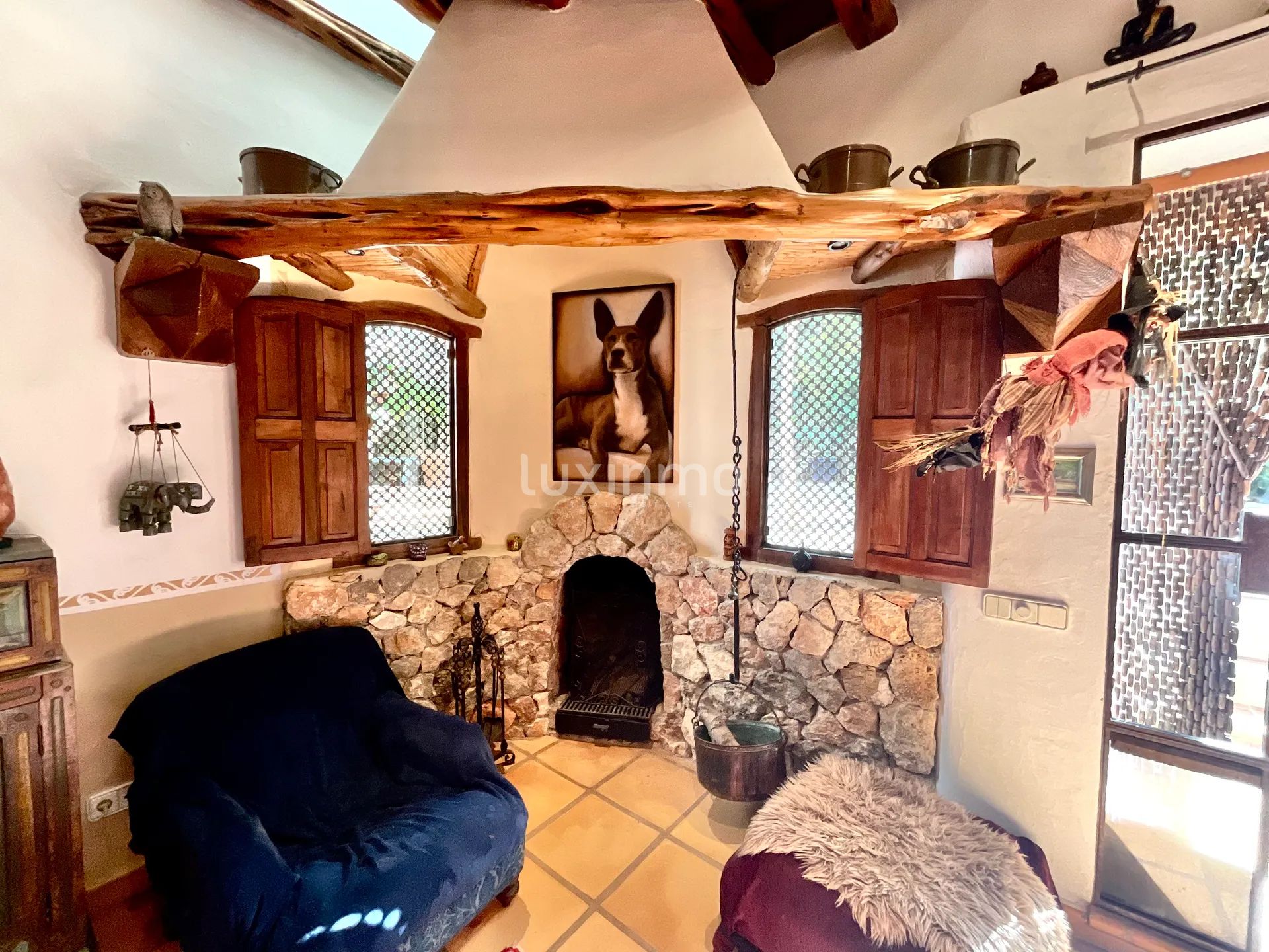 Sjarmerende hus i bohemsk stil i den svært rolige Morna-dalen på Ibiza — photo 33