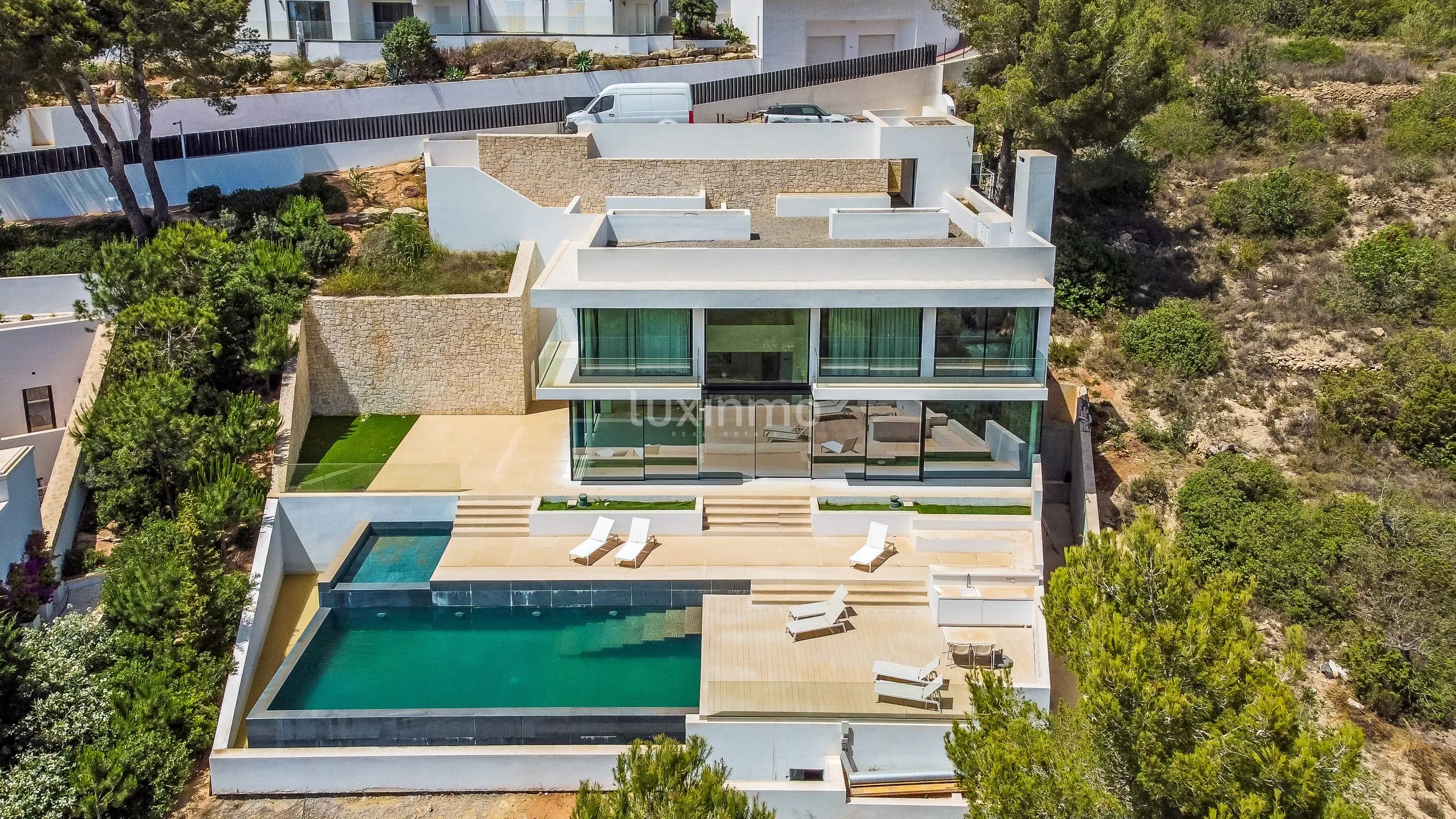 Luxury modern villa with stunning views in Can Furnet — photo 21