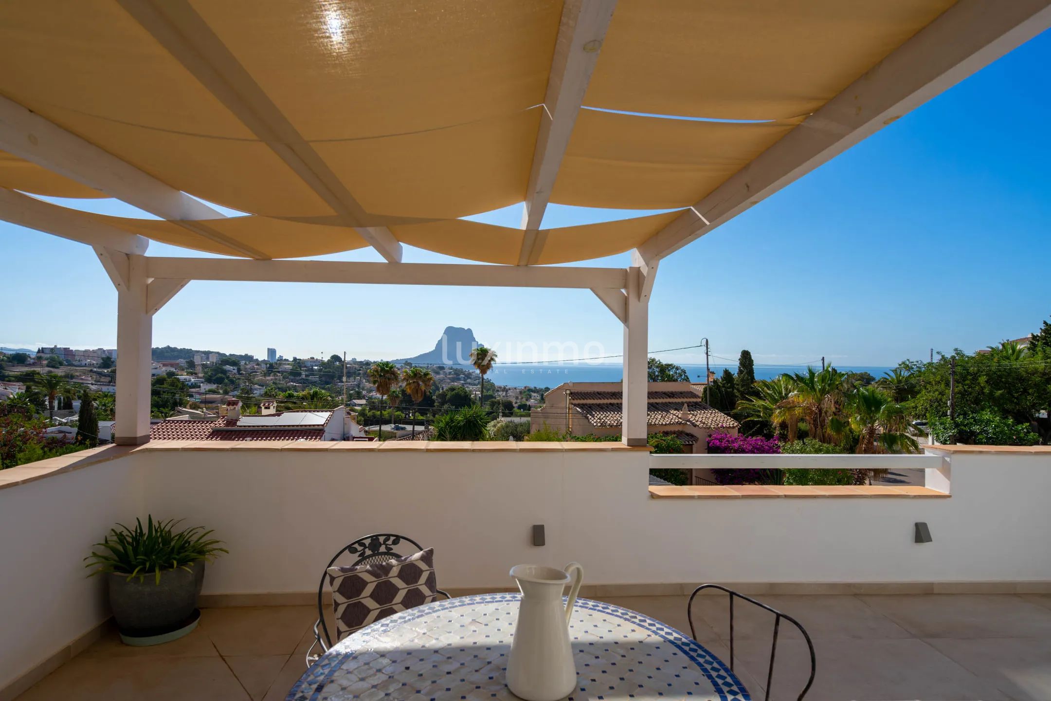 Superbe villa de style Ibiza avec vue sur la mer à Calpe — photo 46