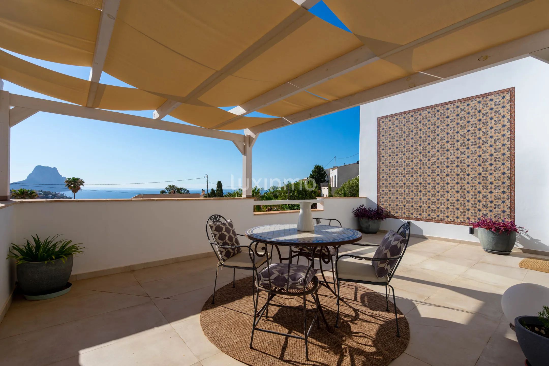 Superbe villa de style Ibiza avec vue sur la mer à Calpe — photo 17