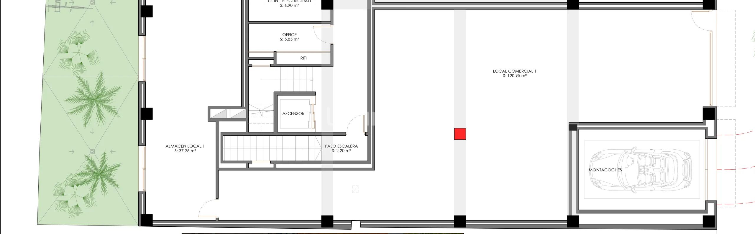 Modern Commercial in Altea Town — Floor Plan 1