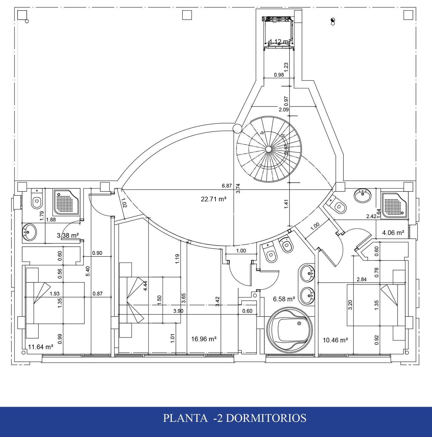 Modern house with sea views in Sierra de Altea — Floor Plan 3