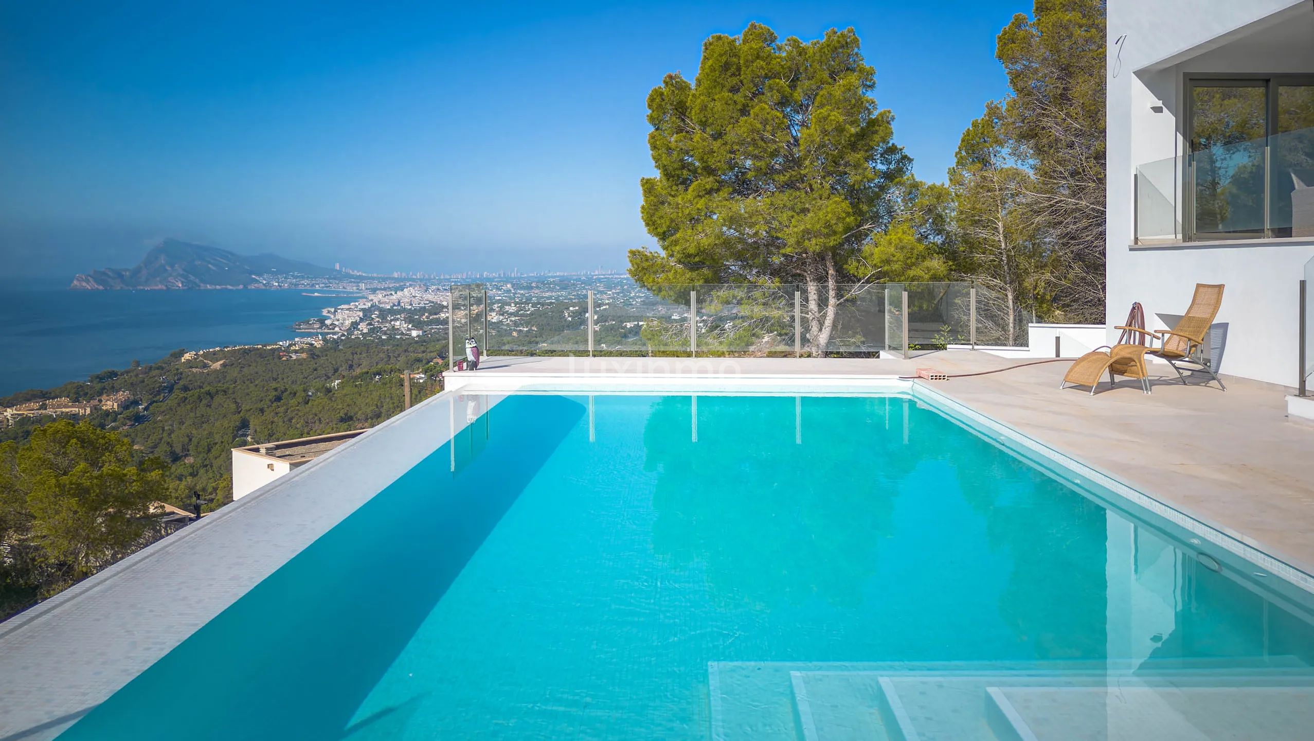 Wunderschönes modernes Haus mit Meerblick in Sierra Altea