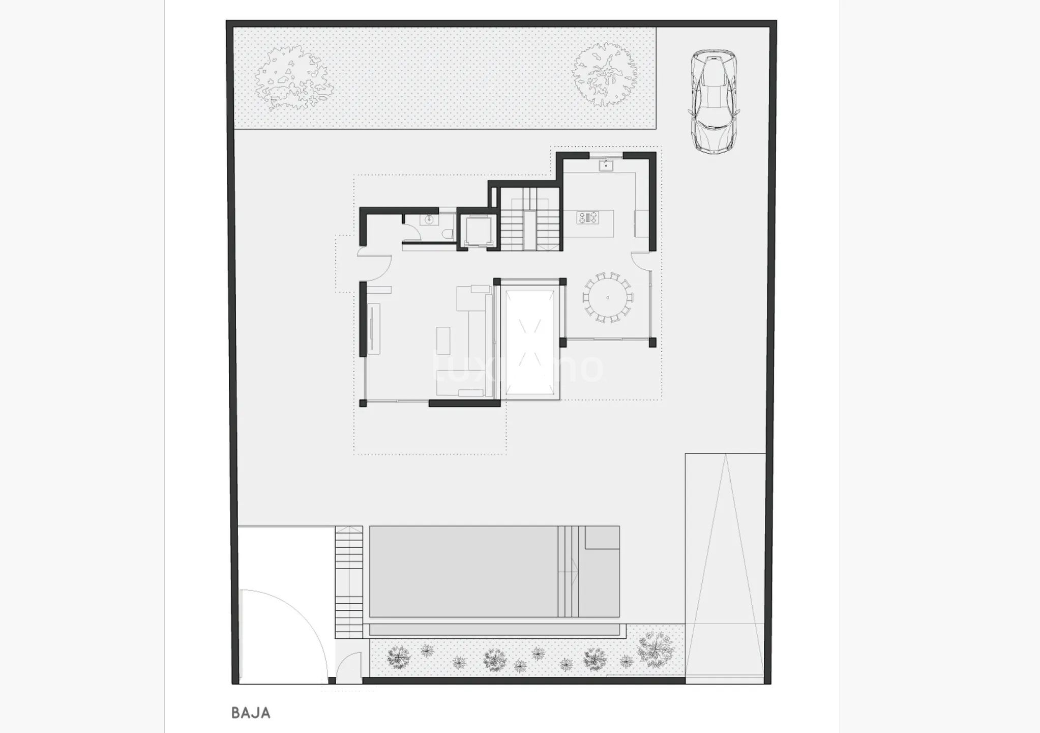 Spacious Luxury villa with garage and sea views in Sierra Cortina for sale — Floor Plan 2
