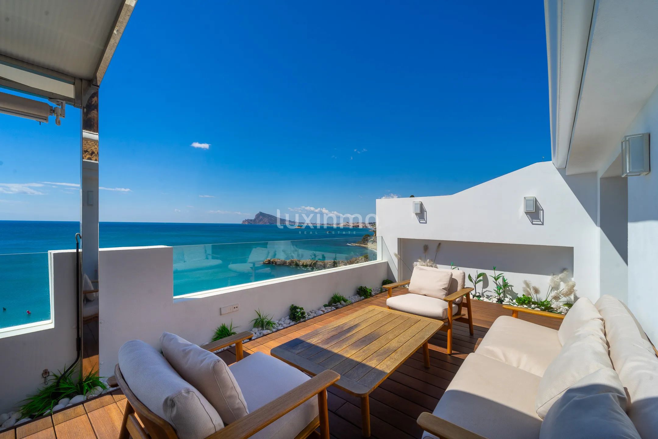 Modernes Penthouse direkt am Strand in Campomanes