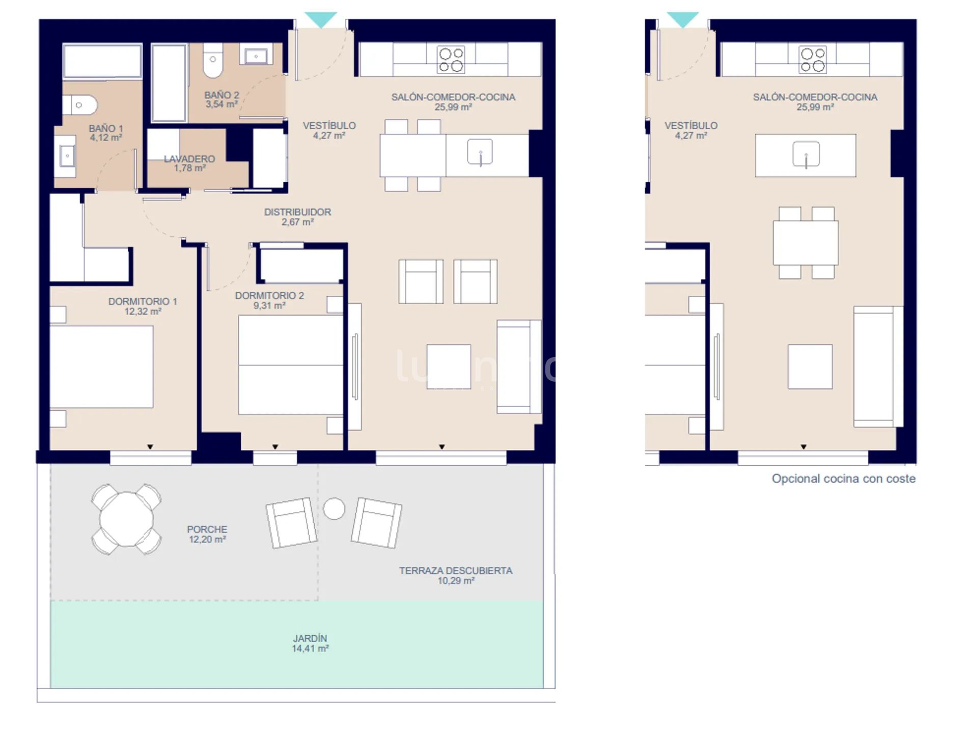 Modern Bungalow in Torres Beach — Floor Plan 1