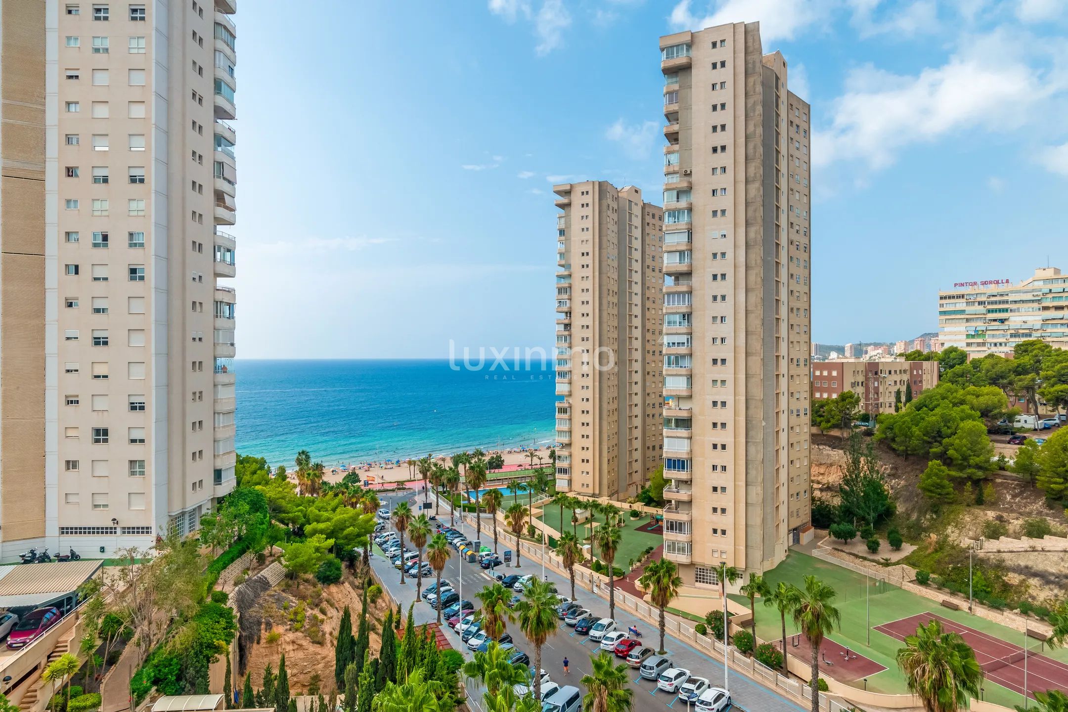 Apartment with sea views for rent in Playa de Poniente