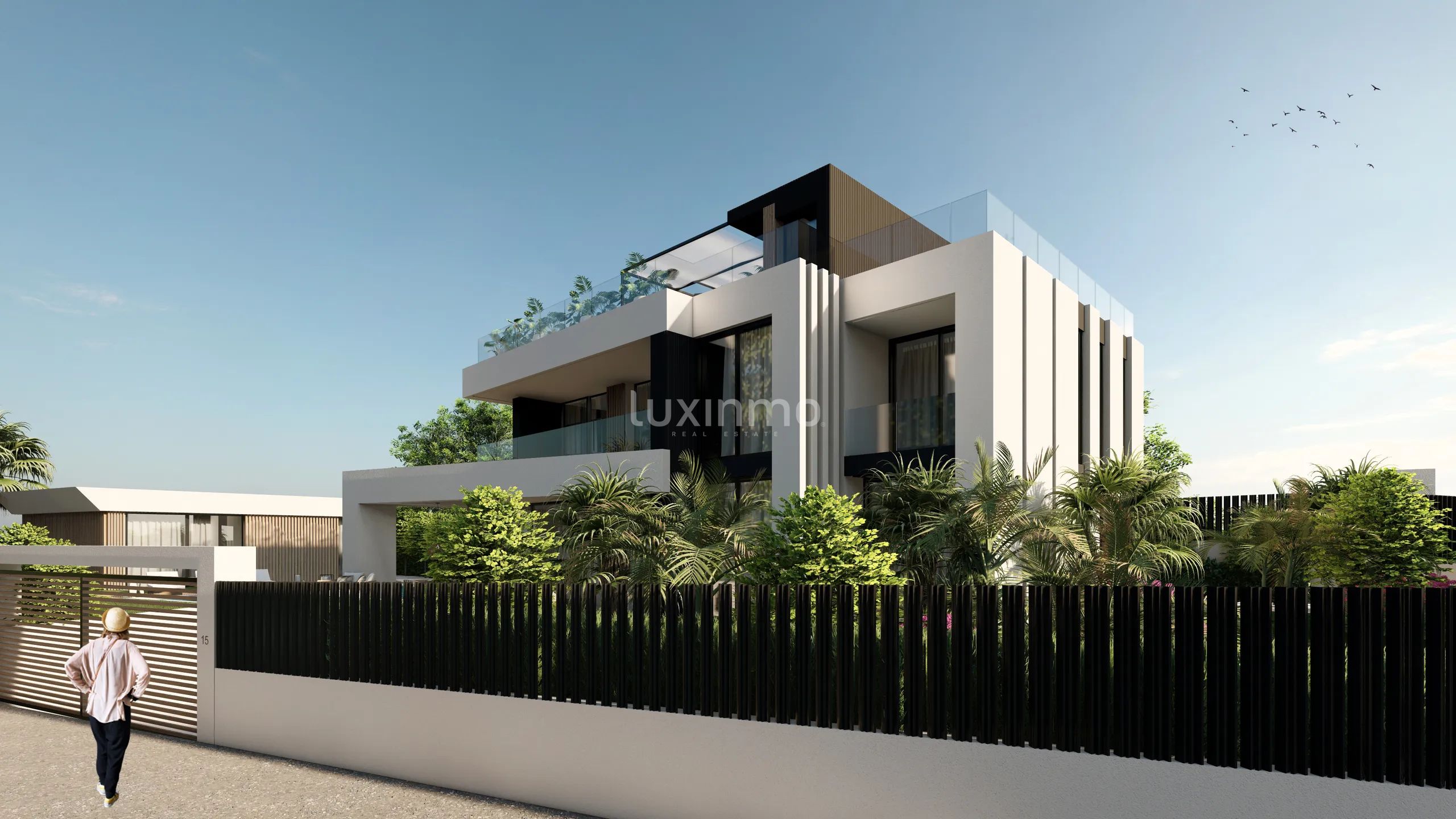 Luxurious modern sea view villa in Cap Martinet — photo 14