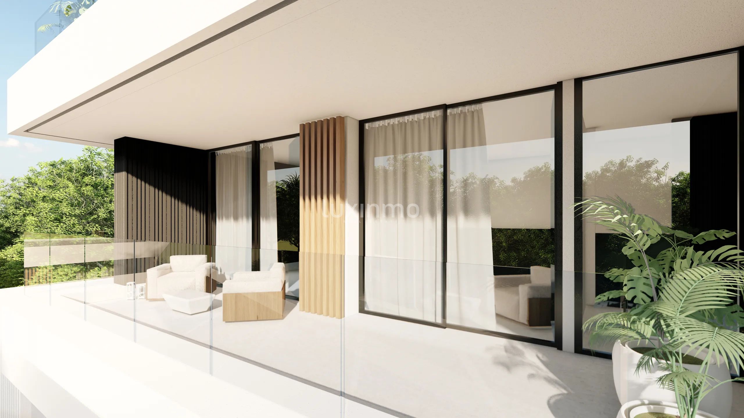 Luxurious modern sea view villa in Cap Martinet — photo 10