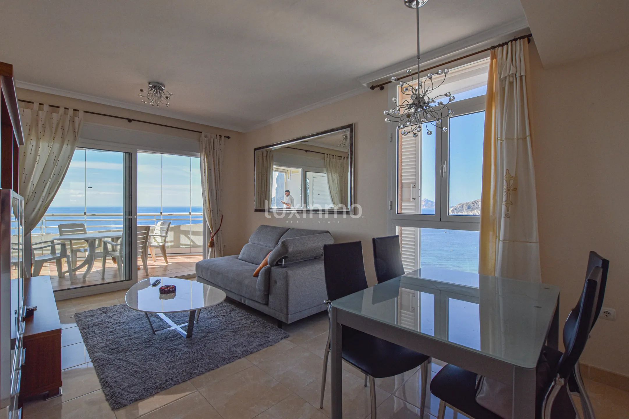 Piso con vistas al mar en alquiler en Calpe — photo 9