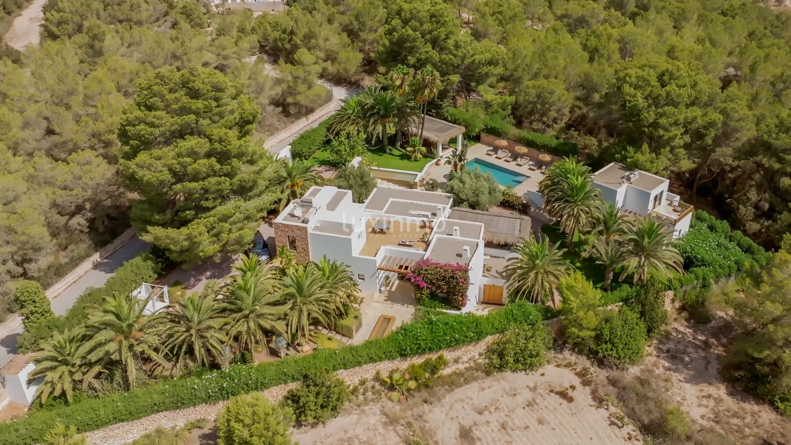 Modern villa with touristic license in secluded area of Sant Josep de sa Talaia, Ibiza