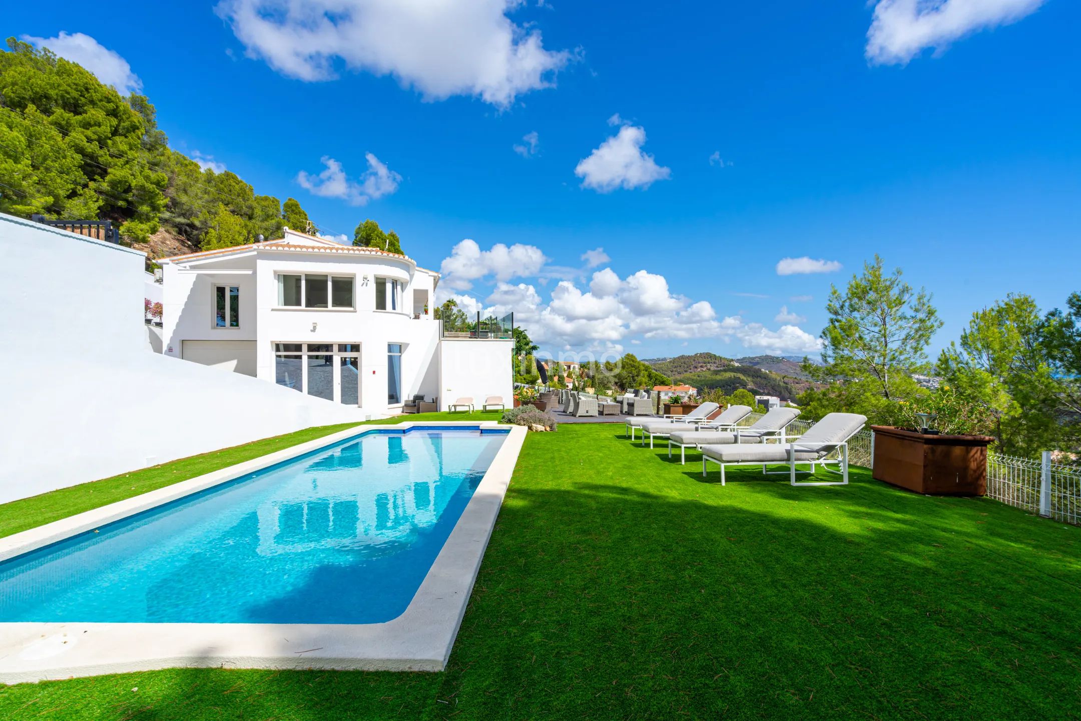 Villa with panoramic sea views and privacy in Oltamar, Calpe — photo 46