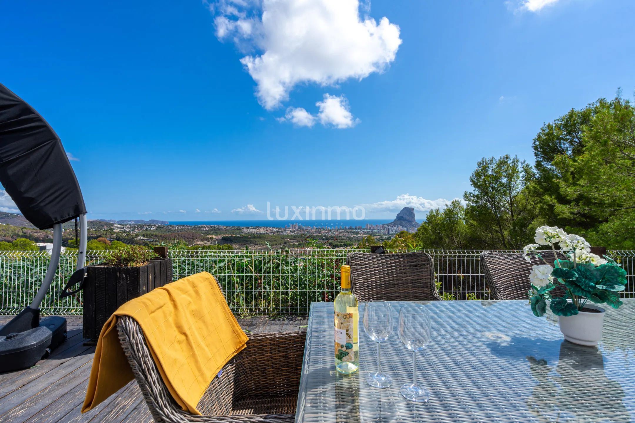 Villa with panoramic sea views and privacy in Oltamar, Calpe — photo 9