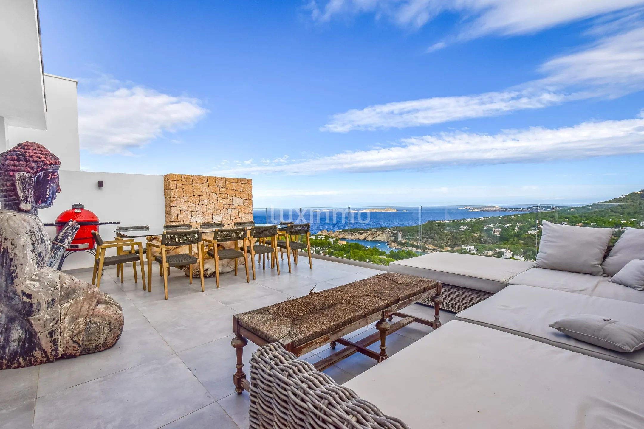 Superbe penthouse avec vue sur la mer à Cala Vadella — photo 1