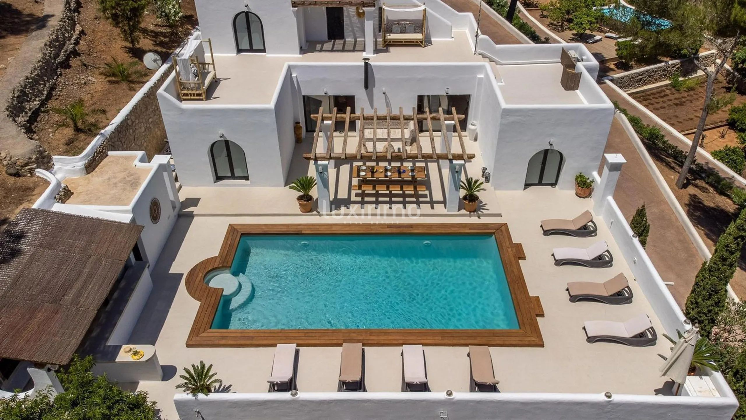 Three Charming Independent Ibiza-Style Villas next to Golf Club, Ibiza for Long-term Rent — photo 2