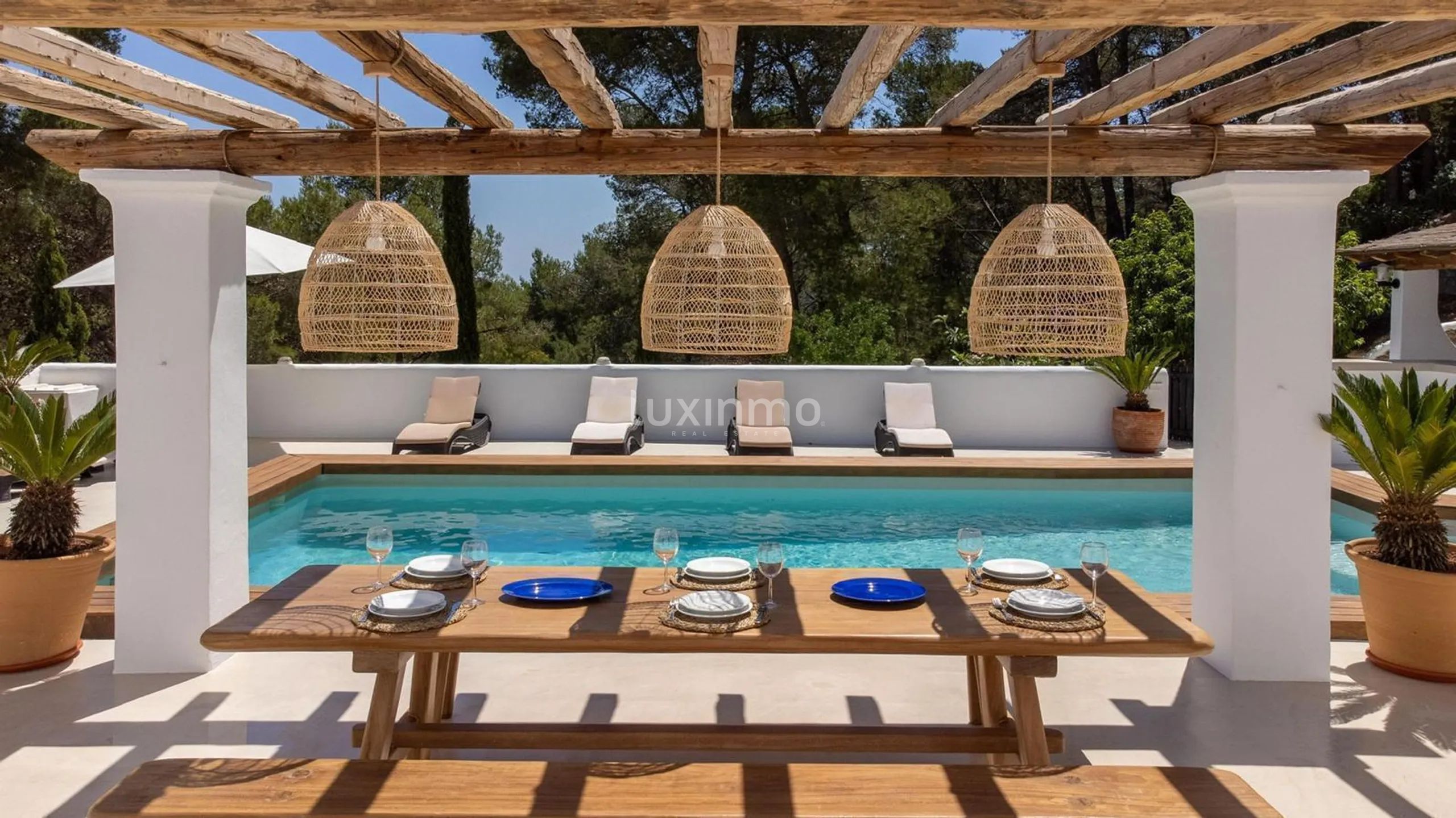 Three Charming Independent Ibiza-Style Villas next to Golf Club, Ibiza for Long-term Rent — photo 5
