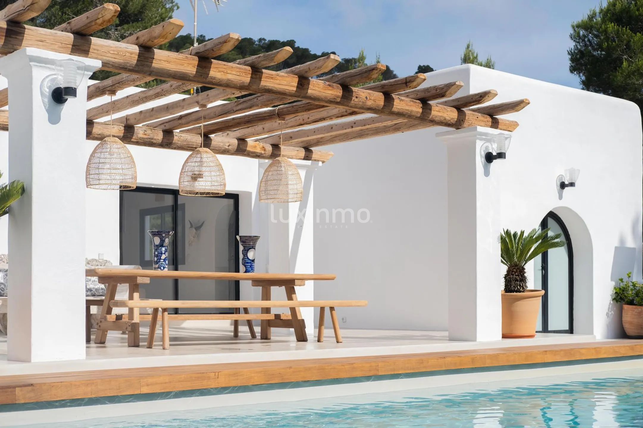 Three Charming Independent Ibiza-Style Villas next to Golf Club, Ibiza for Long-term Rent — photo 3