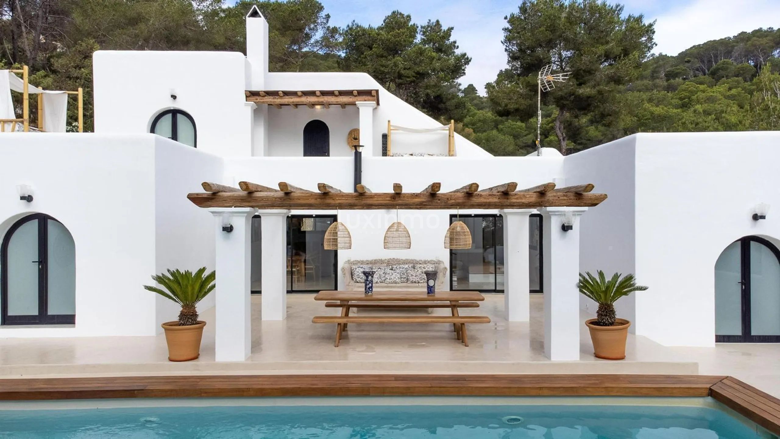Three Charming Independent Ibiza-Style Villas next to Golf Club, Ibiza for Long-term Rent — photo 4