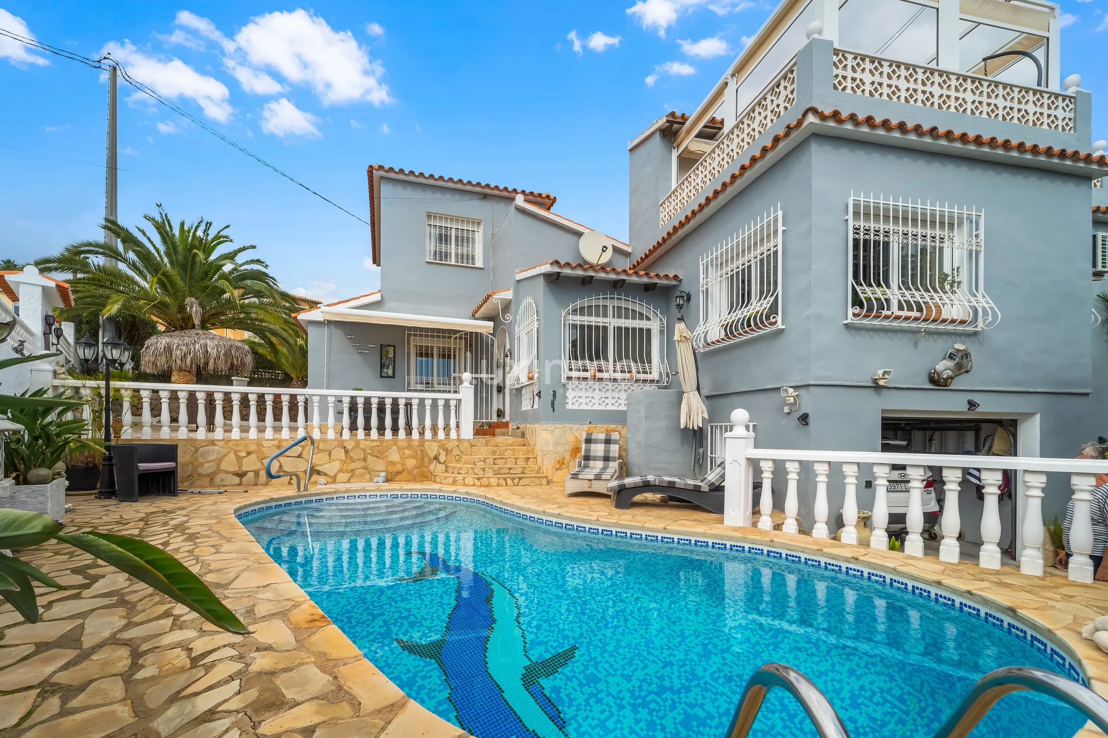 Villa con vistas al mar a 2km de la playa Arenal Calpe — photo 1