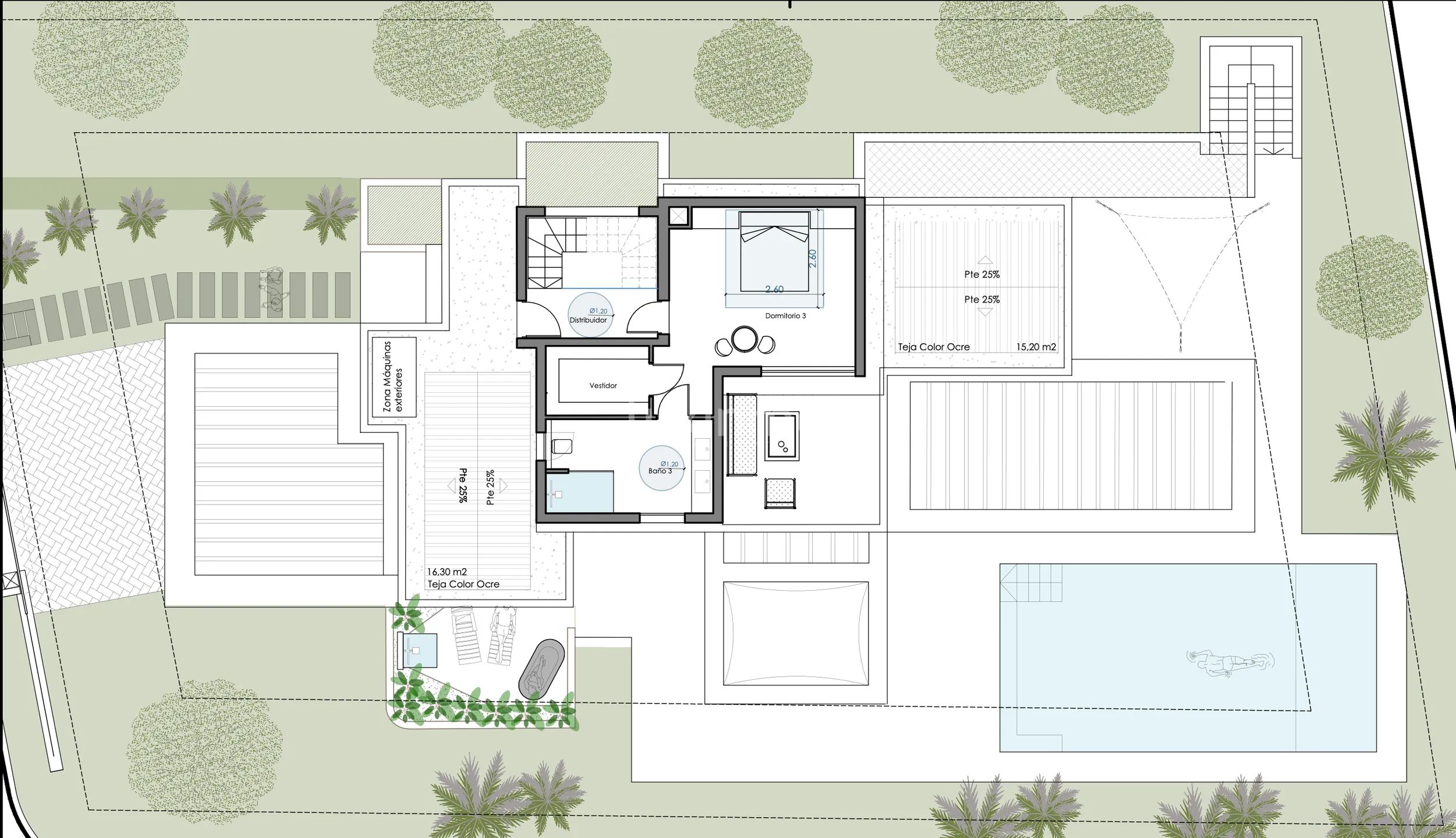 Stunning Modern House in Costa Nova Jávea — Floor Plan 2