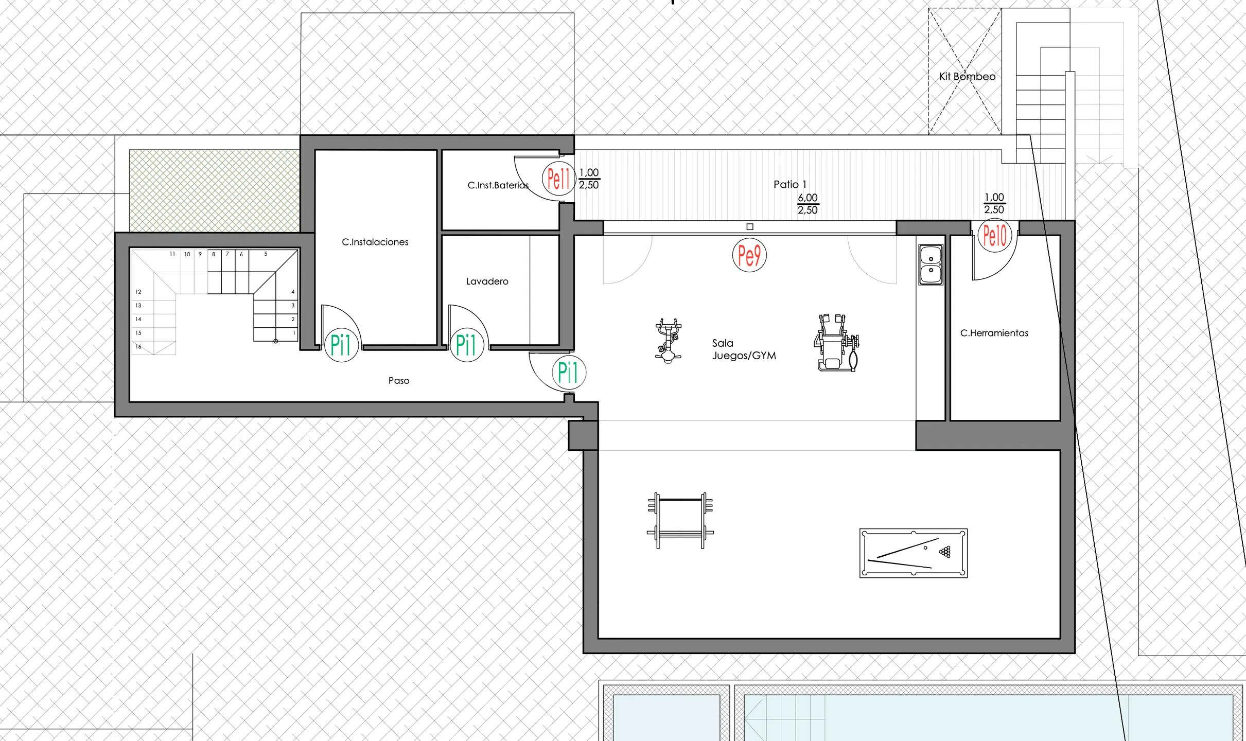 Stunning Modern House in Costa Nova Jávea — Floor Plan 4