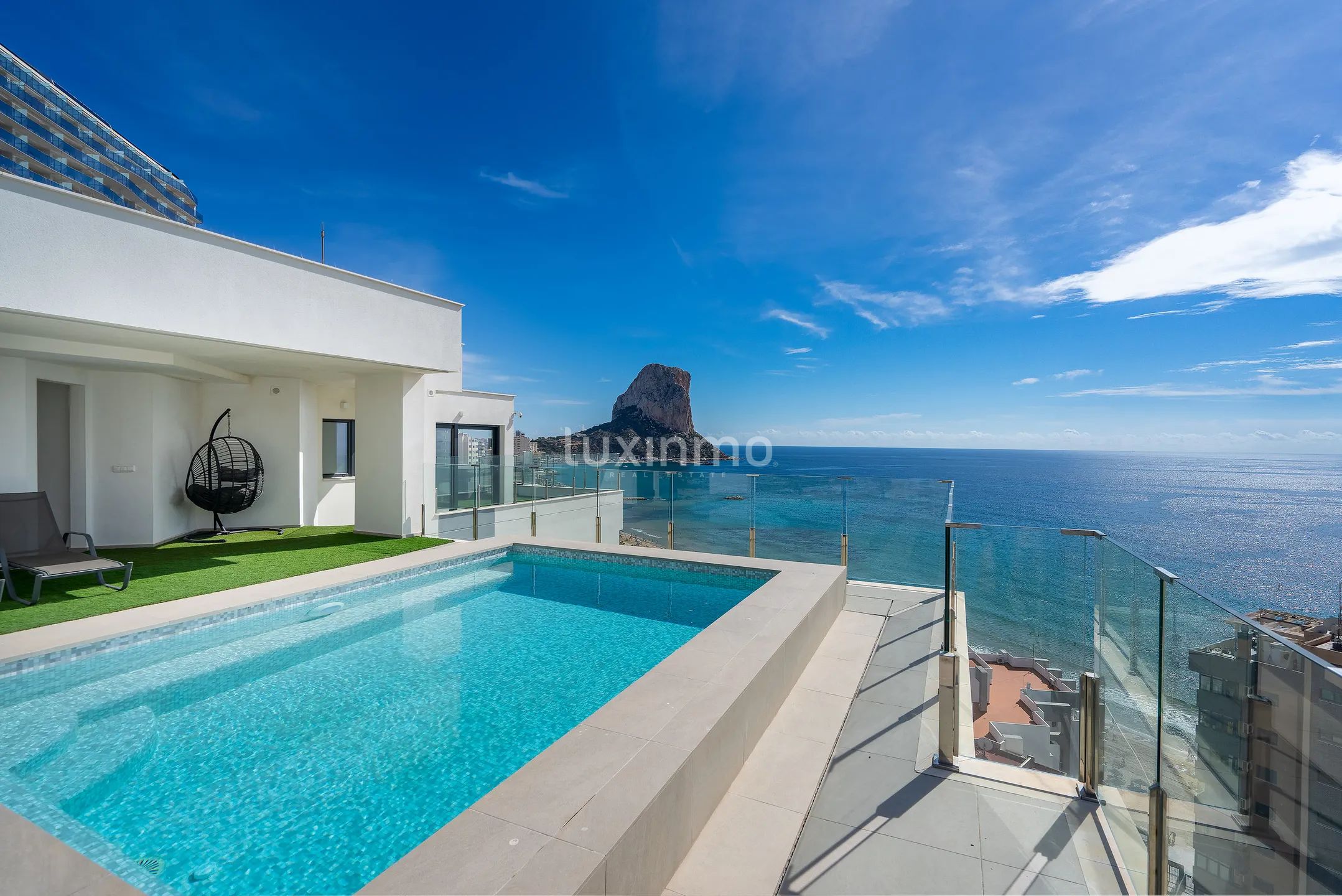 Penthouse duplex with panoramic views in Calpe