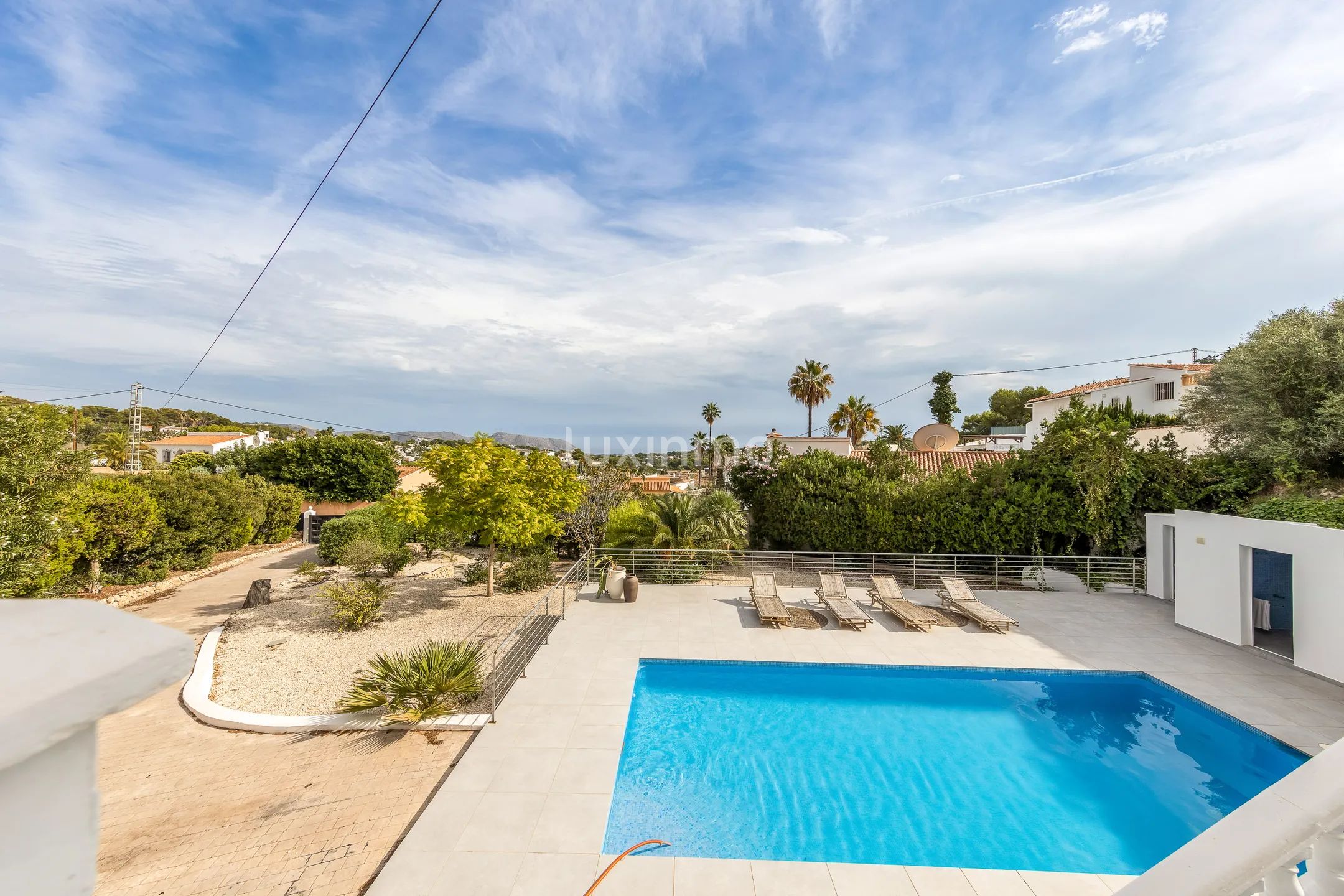 Villa im Ibiza-Stil mit Meerblick in Moraira zu verkaufen — photo 4
