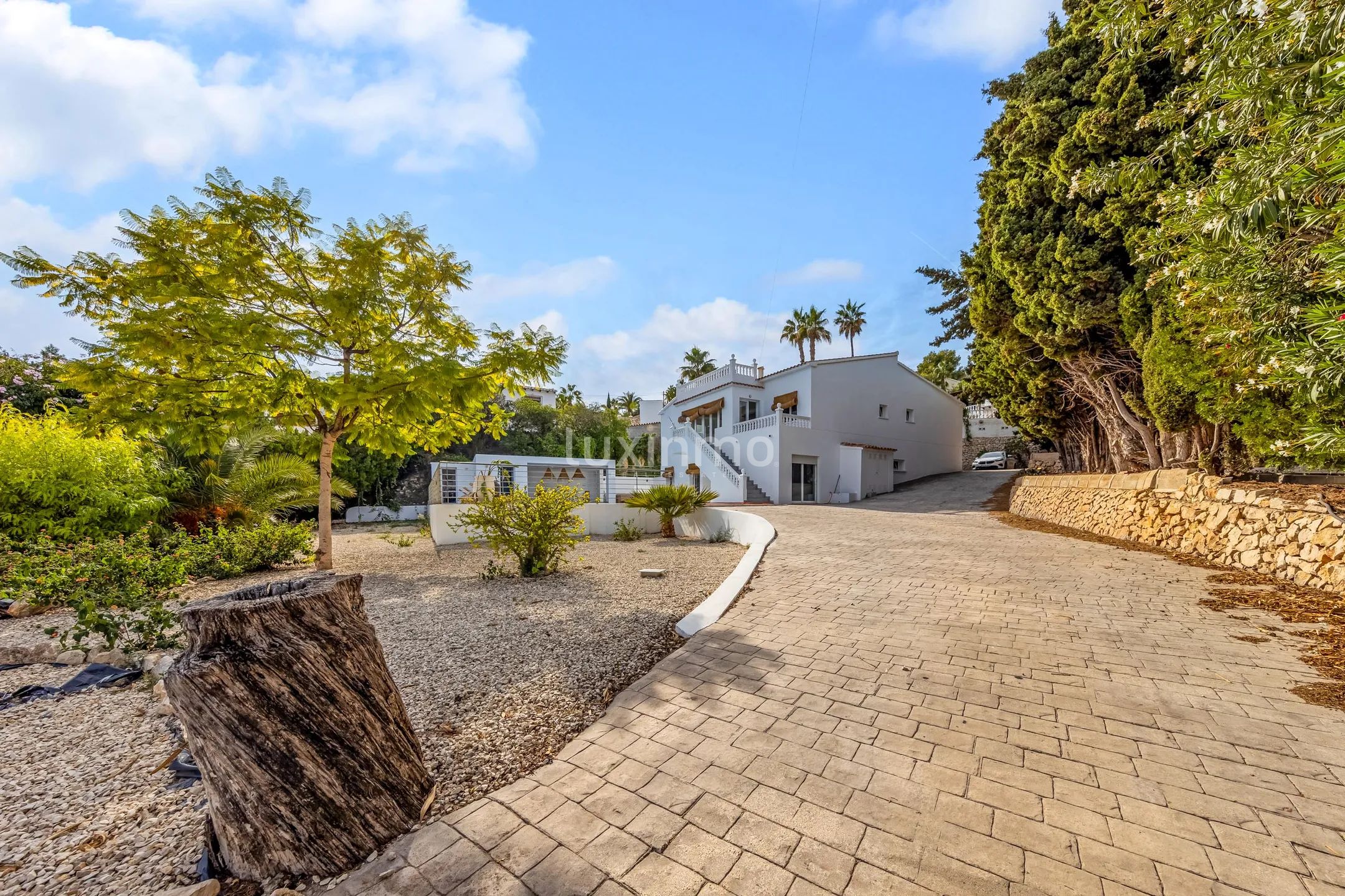 Ibiza stijl villa te koop met zeezicht in Moraira — photo 9