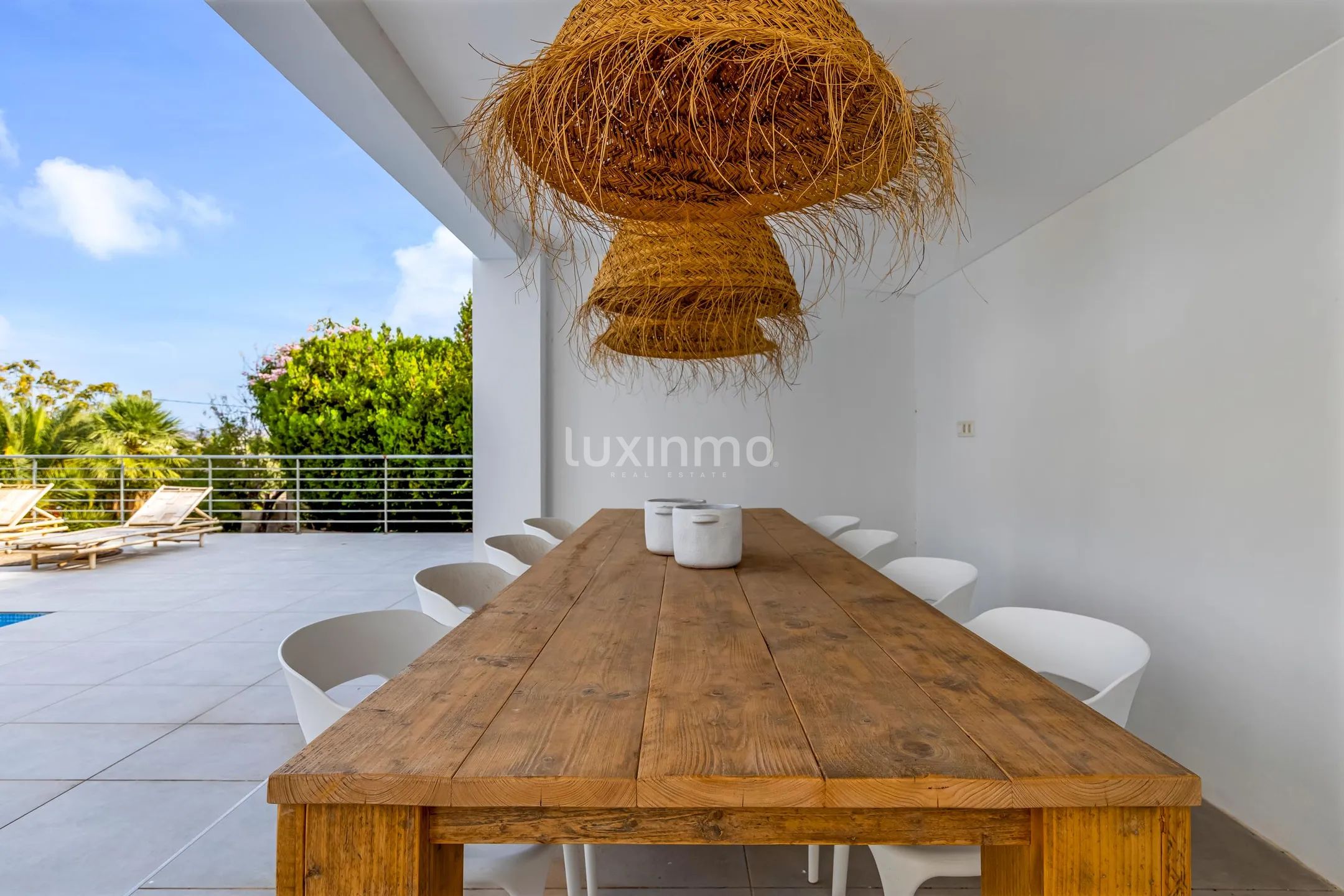 Ibiza stijl villa te koop met zeezicht in Moraira — photo 13