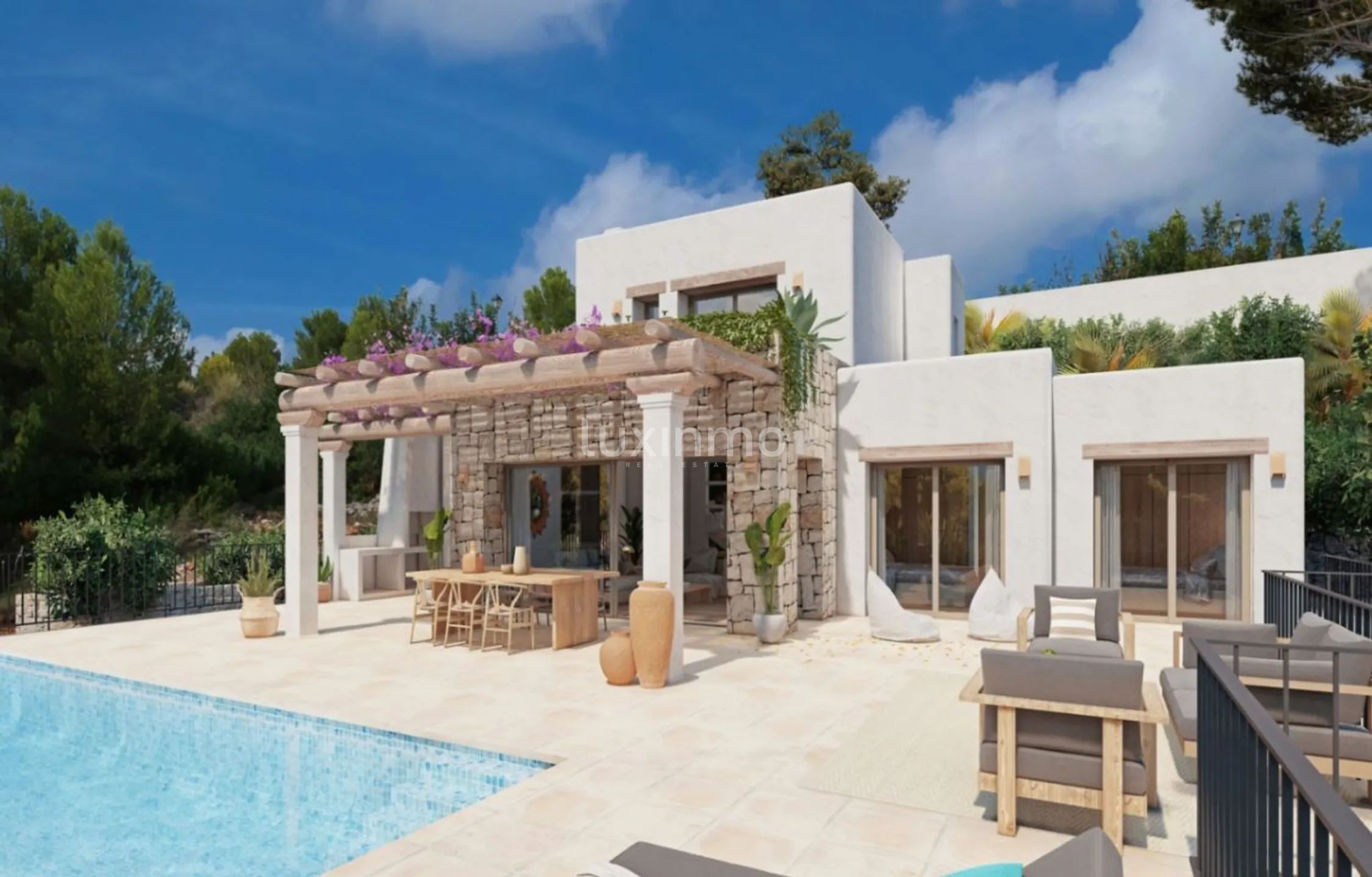 Ibiza stijl villa in Pedreguer — photo 1