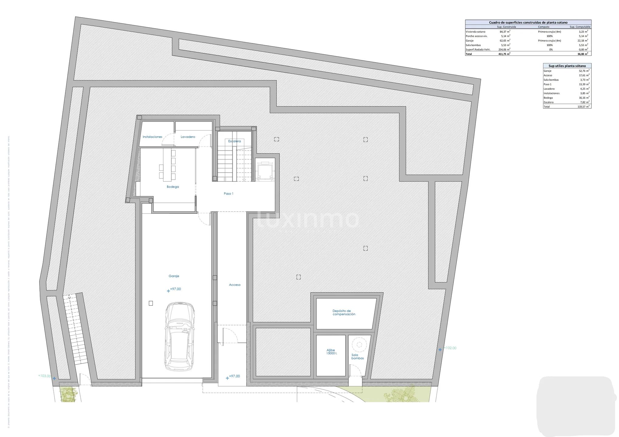 New Villa with stunning views in Calpe — Floor Plan 4