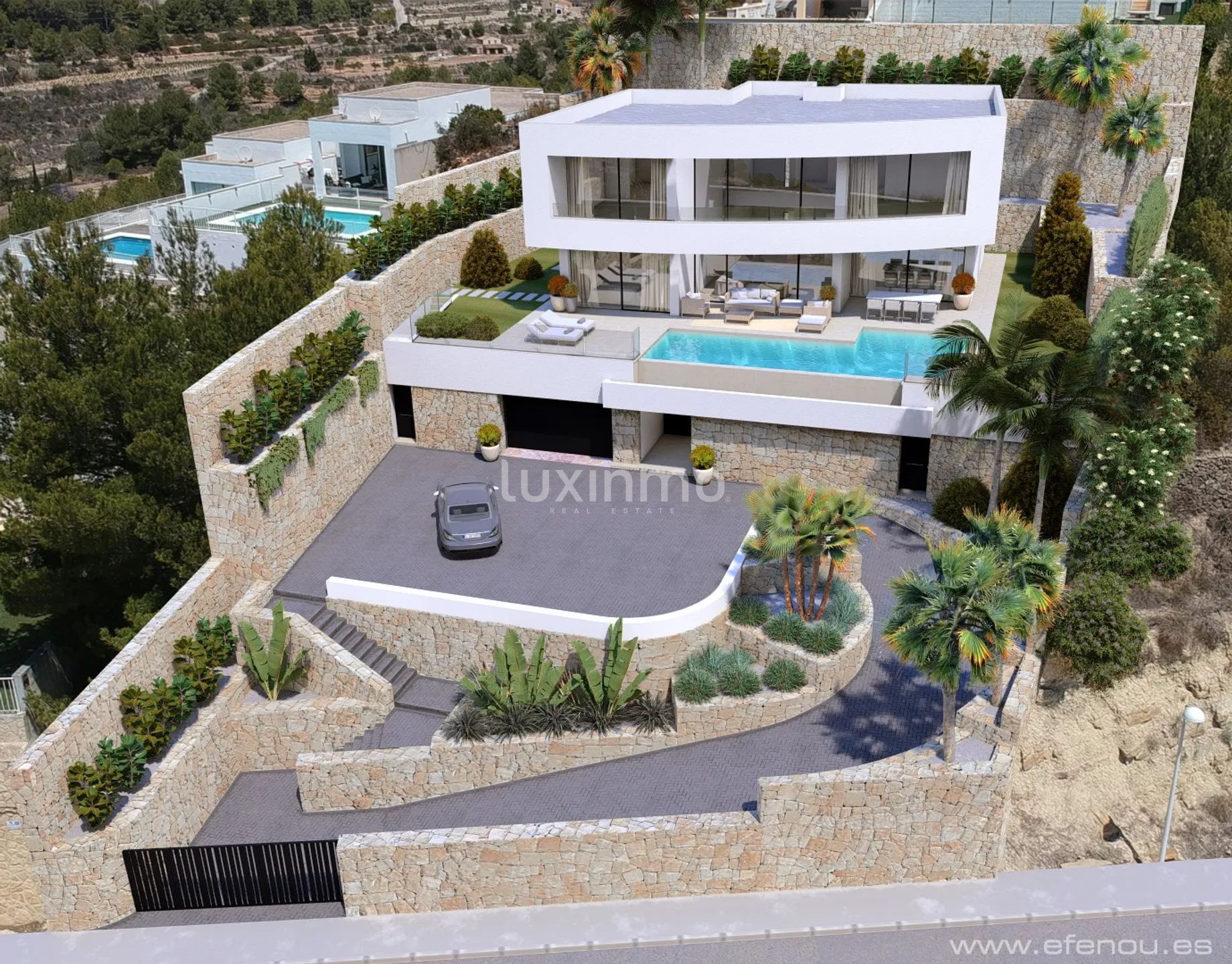 New Villa with stunning views in Calpe — photo 1