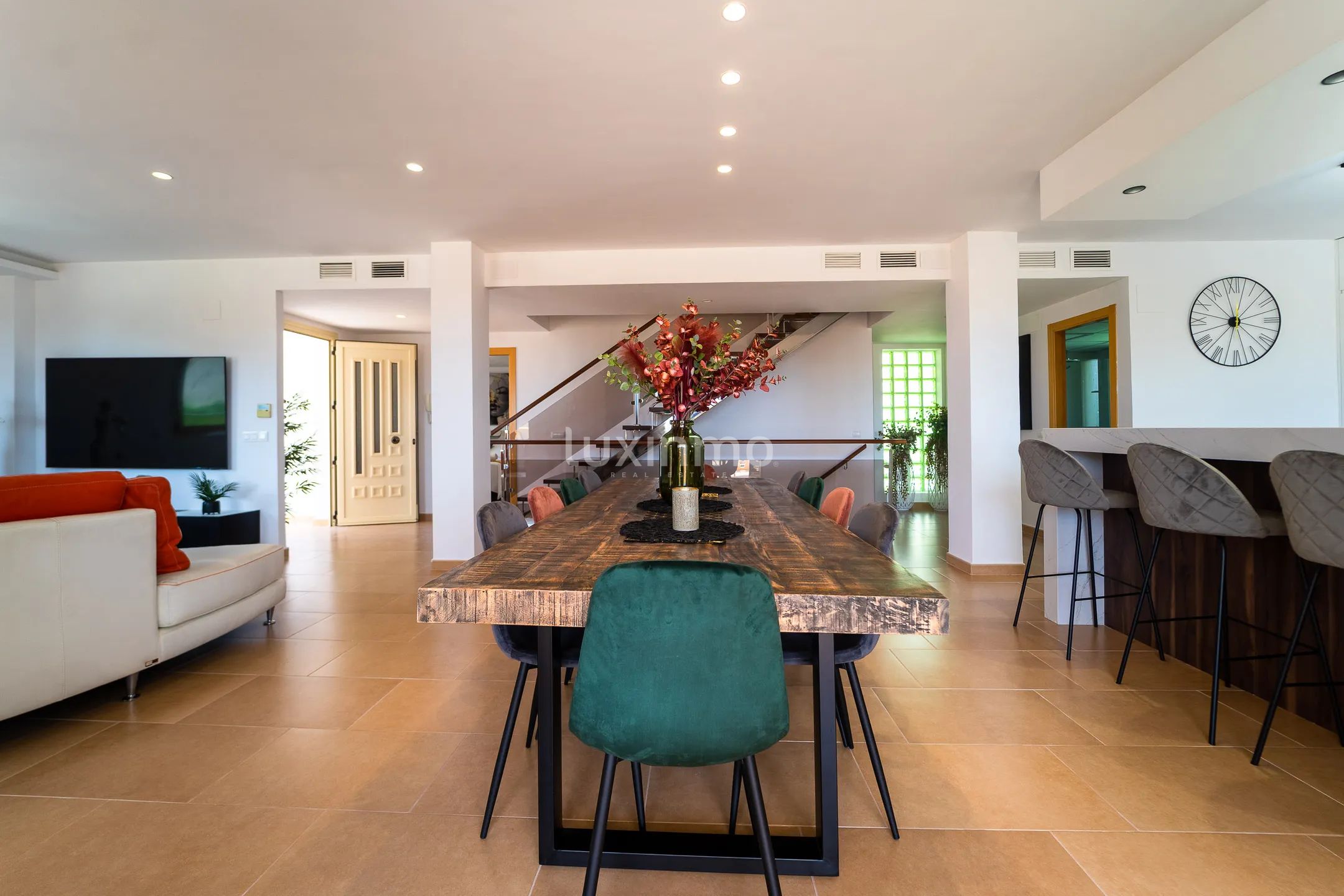 Luxurious colonial villa with sea views in Calpe — photo 12